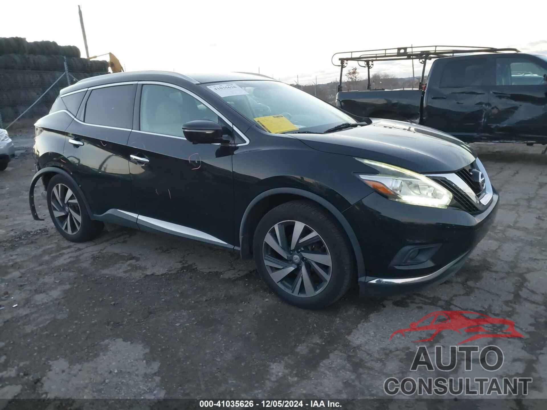 NISSAN MURANO 2015 - 5N1AZ2MH6FN207425