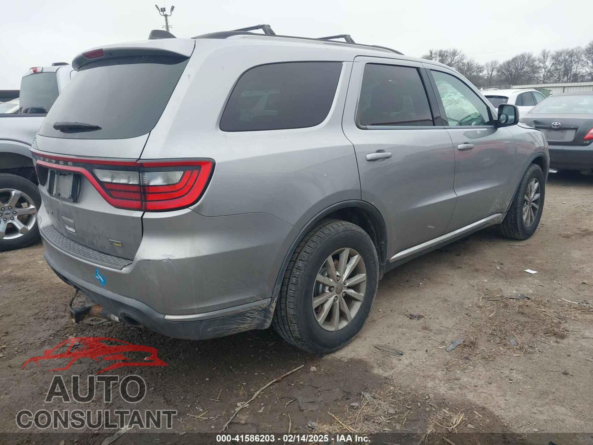 DODGE DURANGO 2015 - 1C4RDJAG9FC245626
