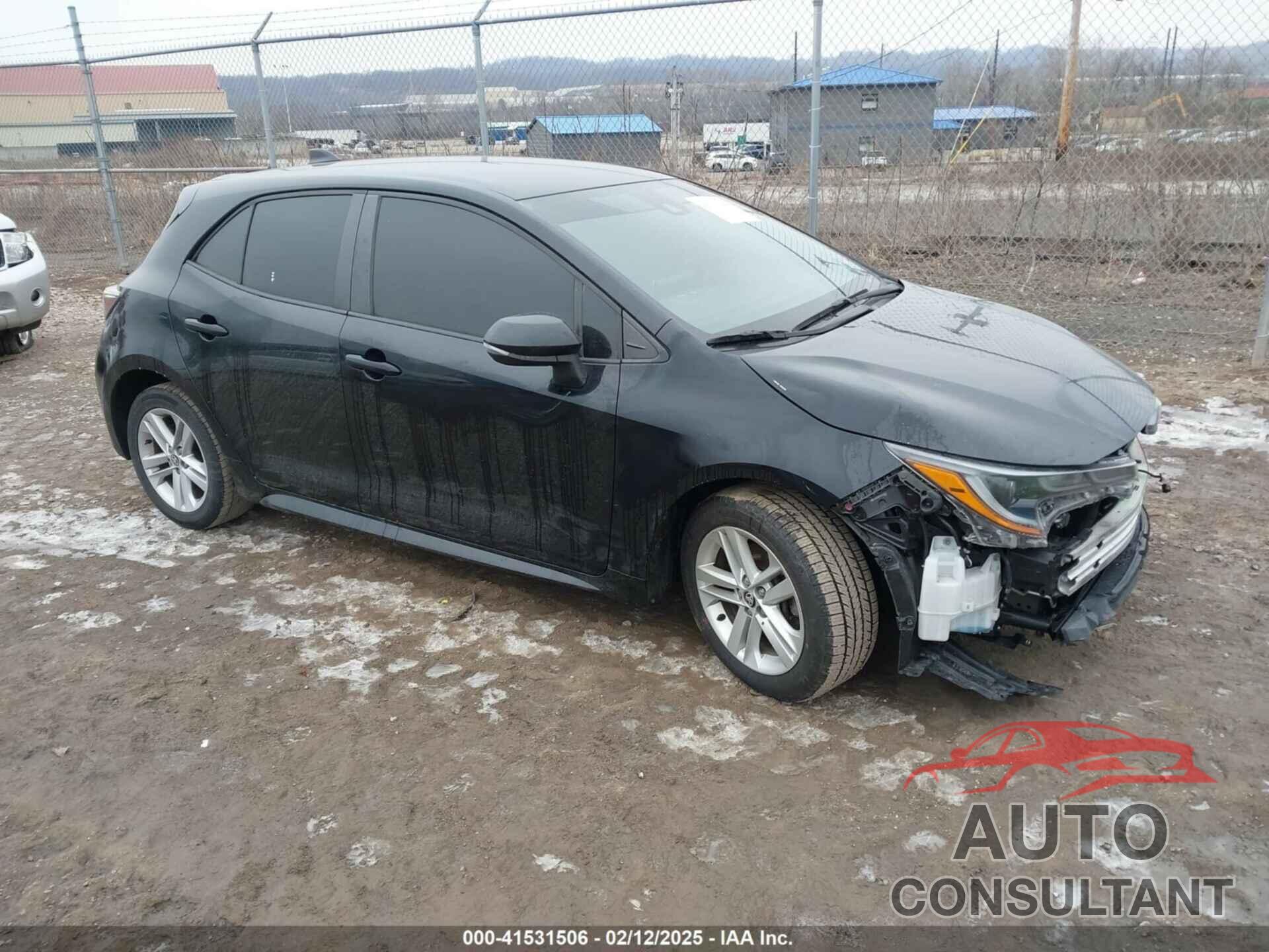 TOYOTA COROLLA 2019 - JTNK4RBE8K3045081