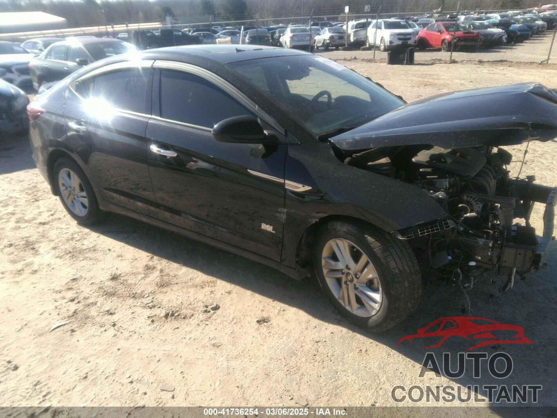 HYUNDAI ELANTRA 2020 - KMHD84LF9LU986736