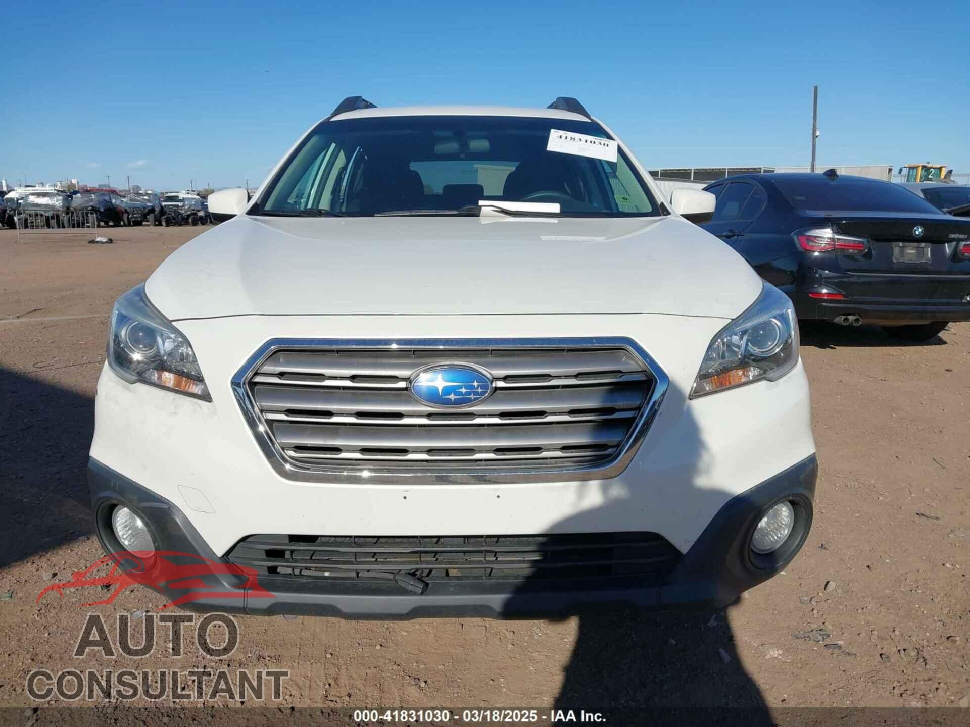 SUBARU OUTBACK 2017 - 4S4BSCACXH3371069