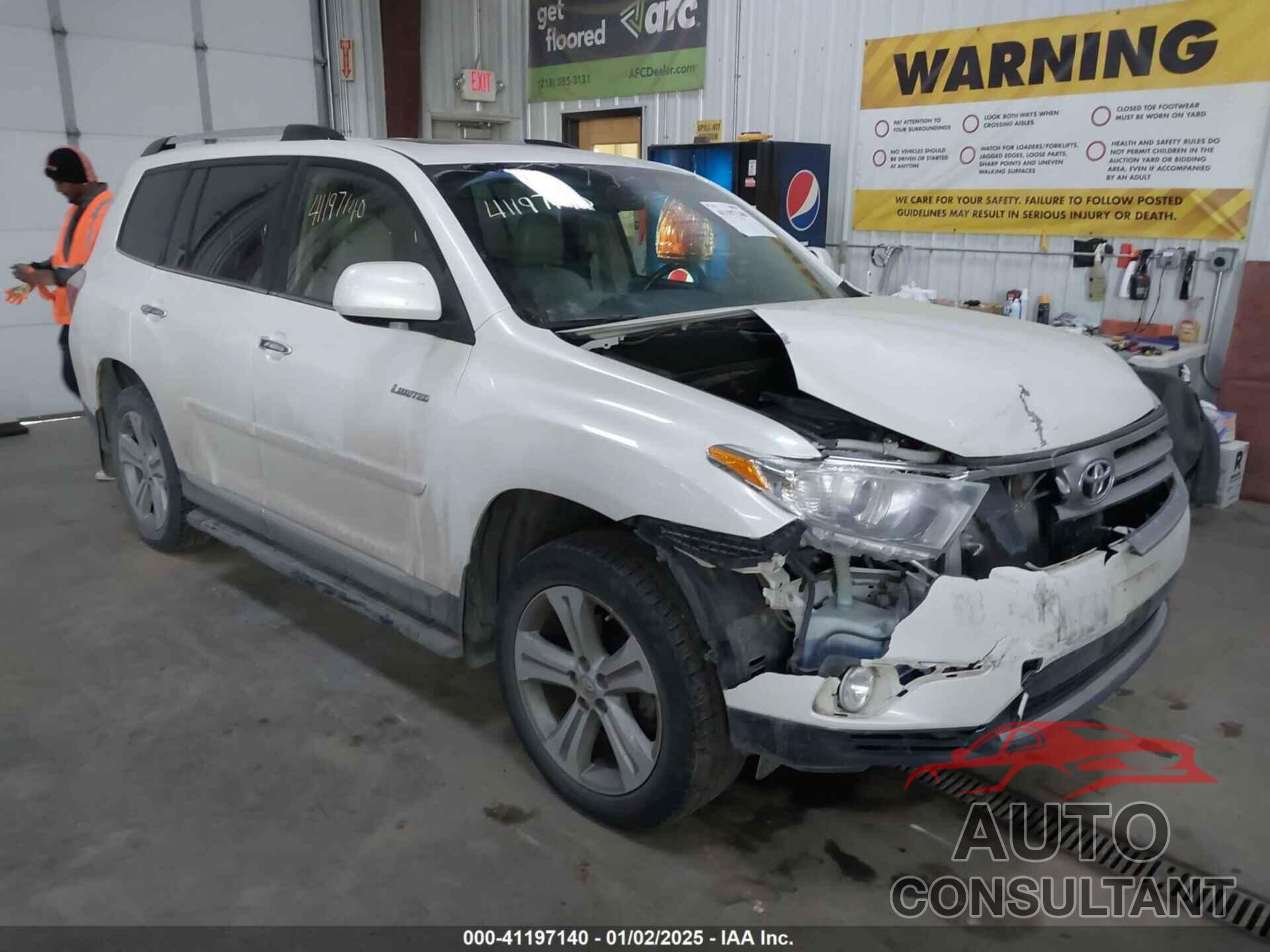 TOYOTA HIGHLANDER 2013 - 5TDDK3EH4DS235256