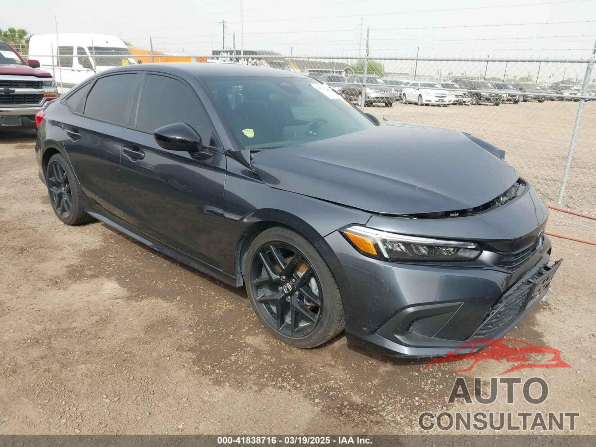 HONDA CIVIC 2023 - 2HGFE2F54PH570052