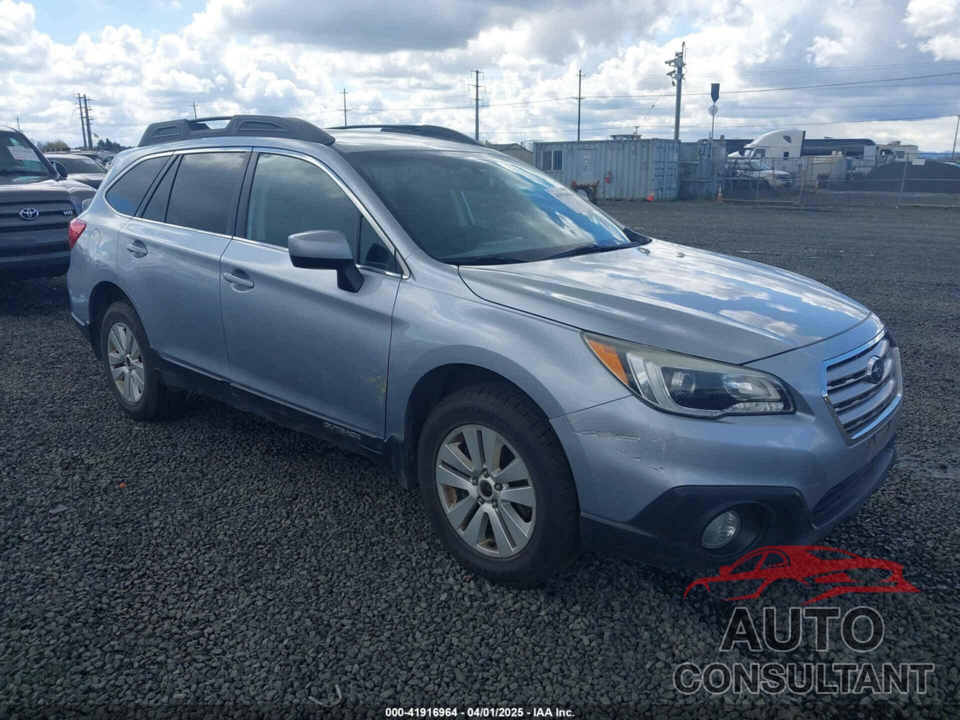 SUBARU OUTBACK 2015 - 4S4BSACC1F3270520