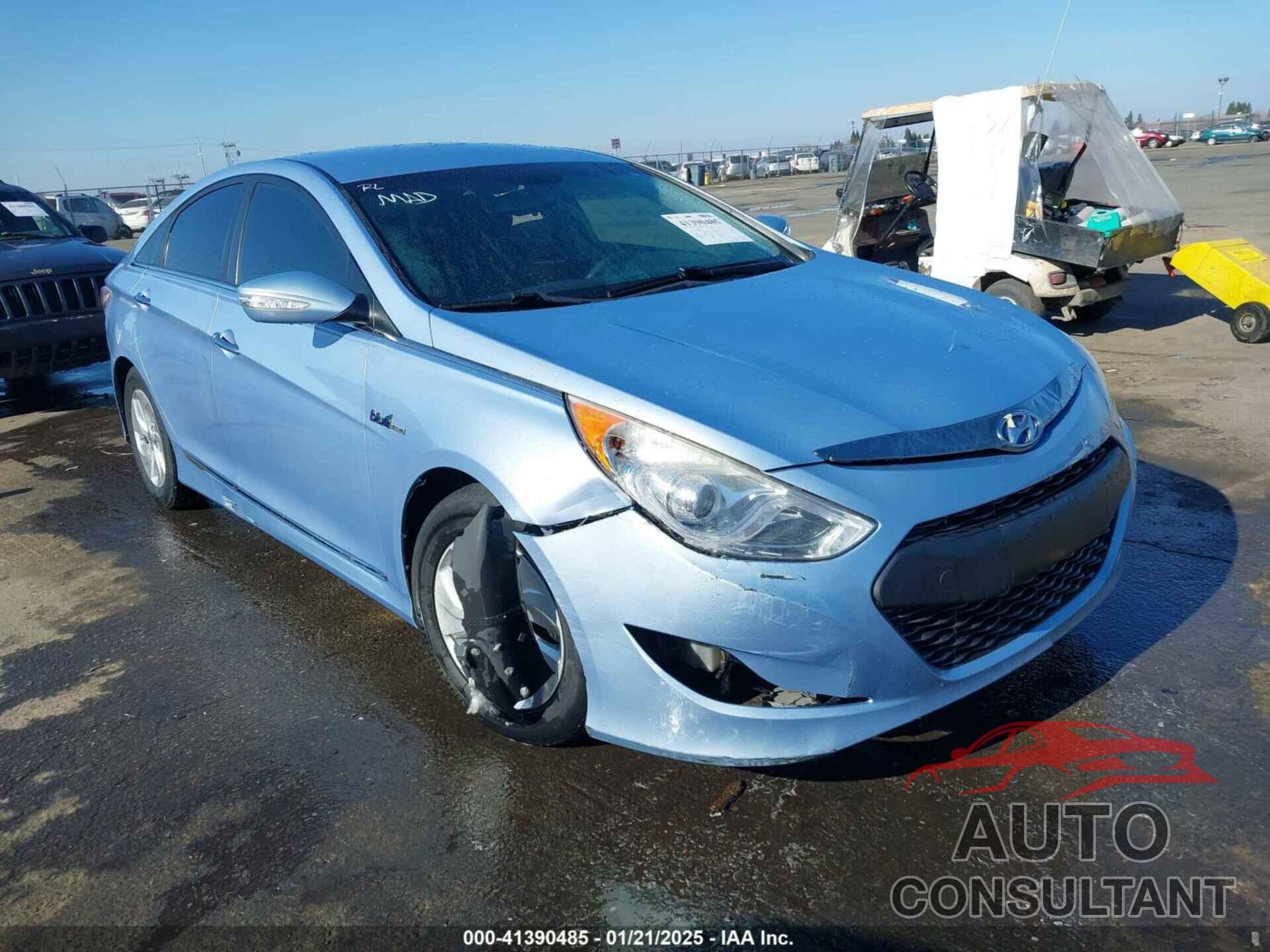 HYUNDAI SONATA HYBRID 2013 - KMHEC4A45DA076315