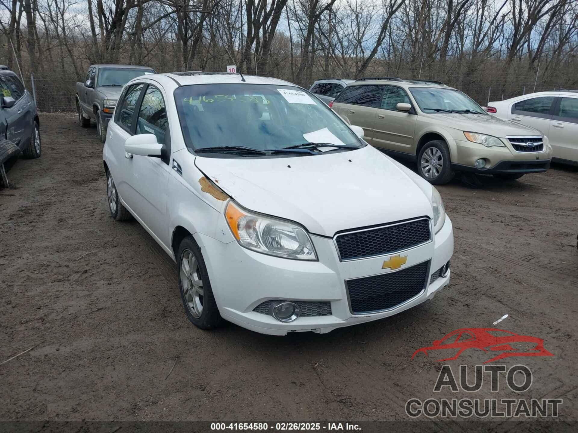 CHEVROLET AVEO 2010 - KL1TG6DE0AB106365