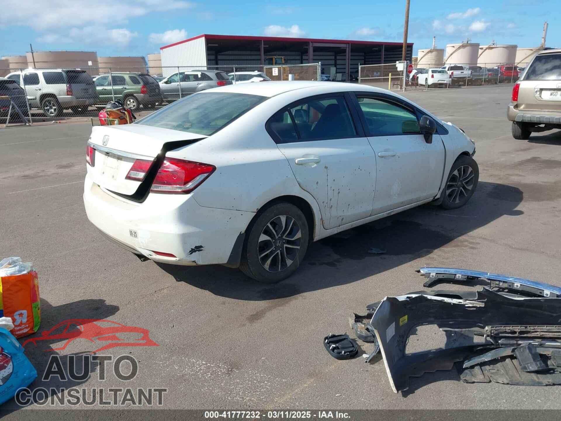 HONDA CIVIC 2013 - 2HGFB2F85DH512207