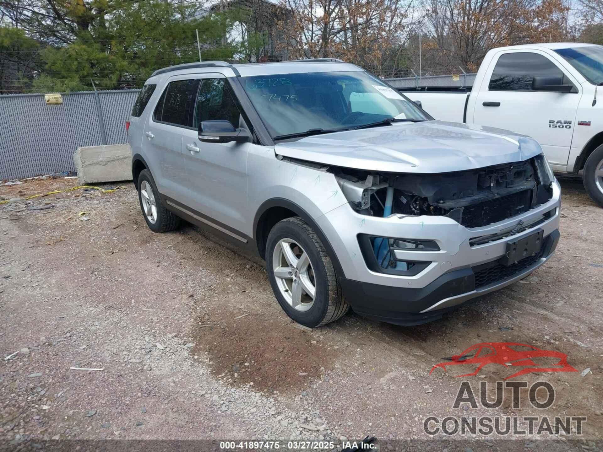 FORD EXPLORER 2017 - 1FM5K8D88HGA32272