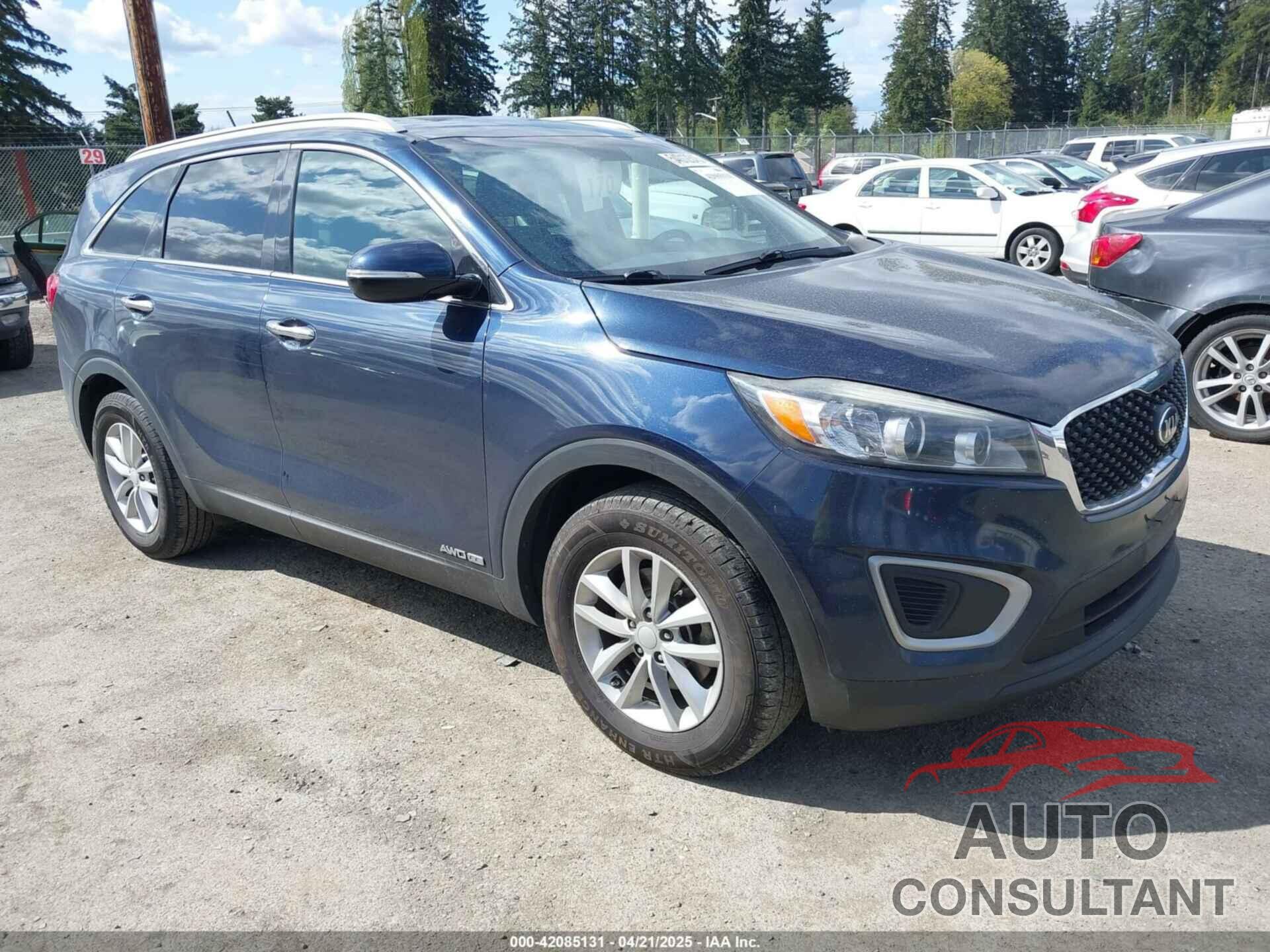 KIA SORENTO 2017 - 5XYPGDA51HG335348