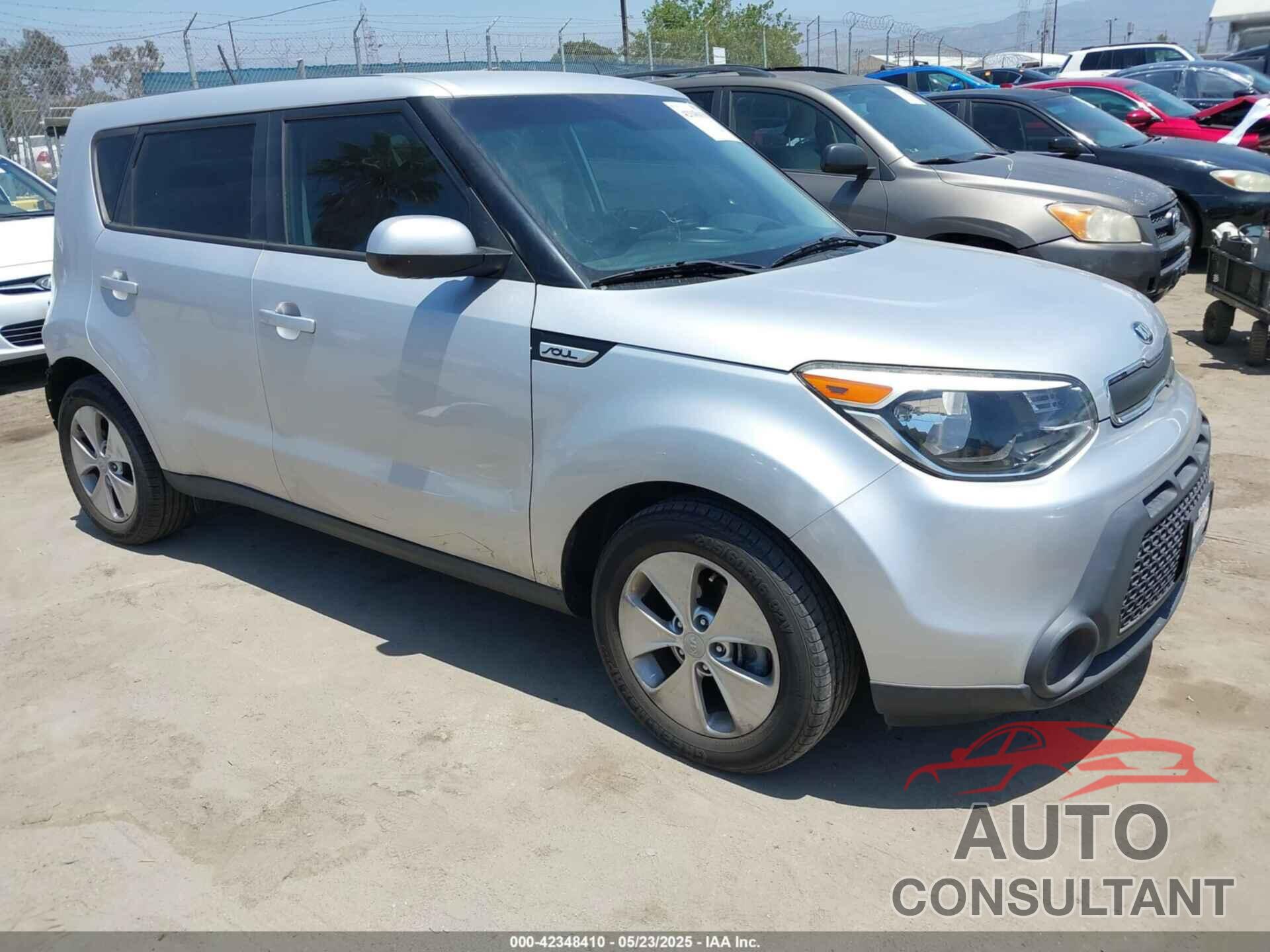 KIA SOUL 2015 - KNDJN2A28F7787118