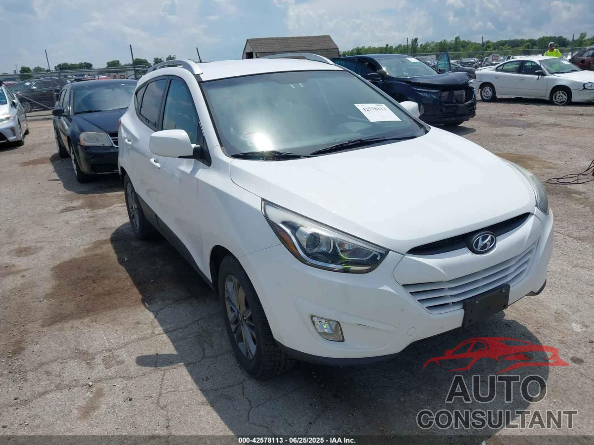 HYUNDAI TUCSON 2014 - KM8JUCAG3EU906614