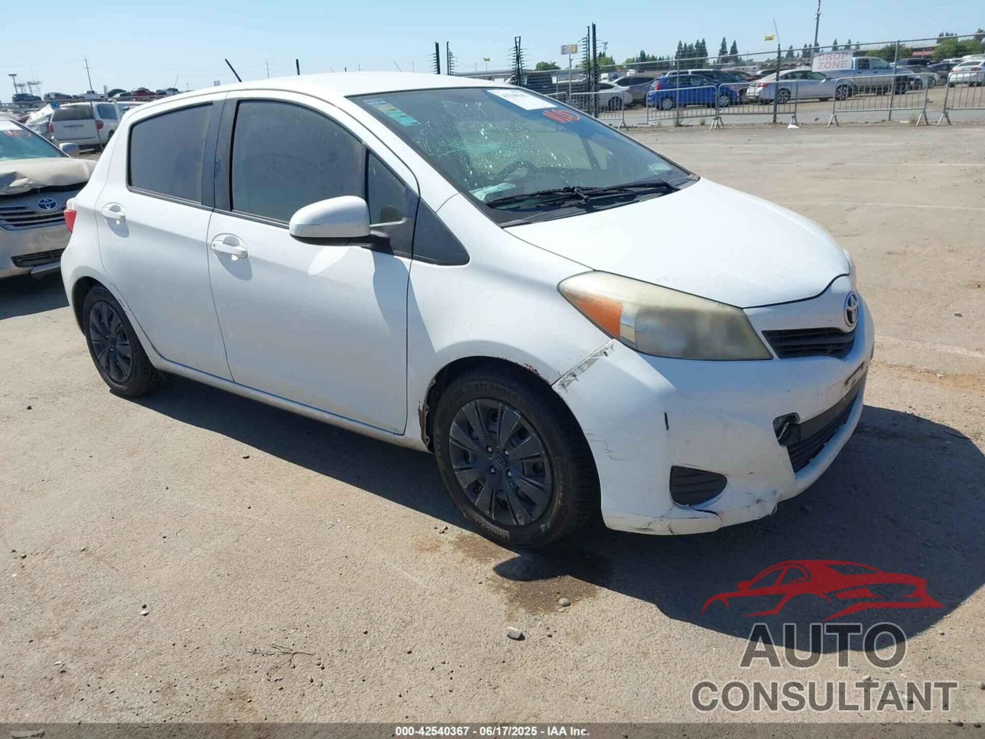 TOYOTA YARIS 2013 - JTDKTUD3XDD557041