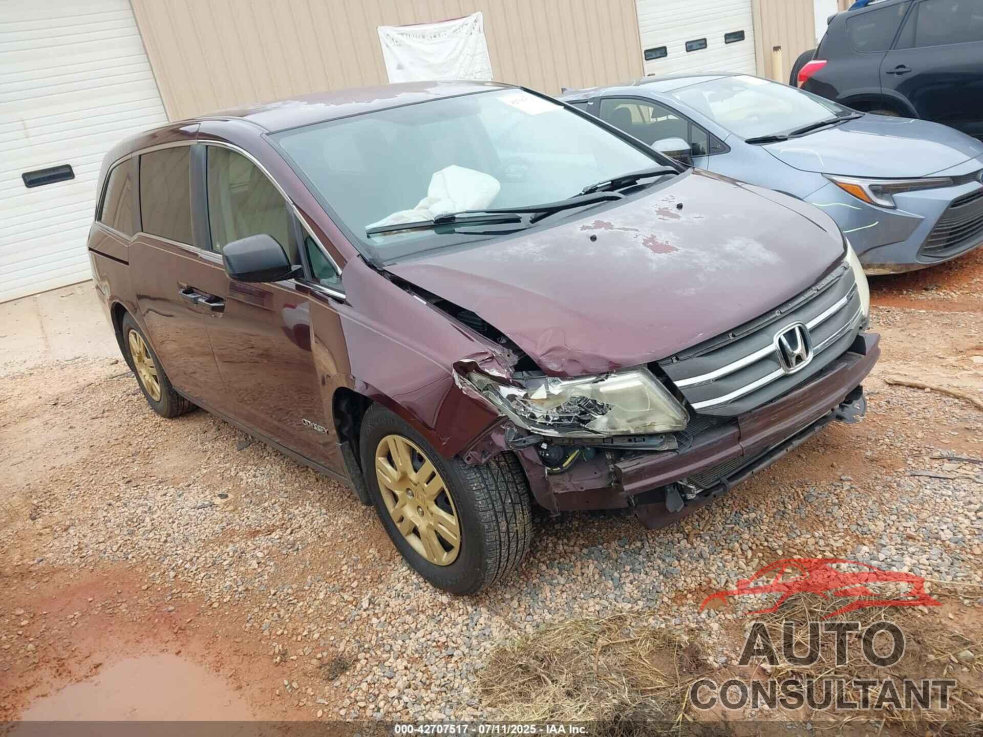 HONDA ODYSSEY 2011 - 5FNRL5H22BB029604