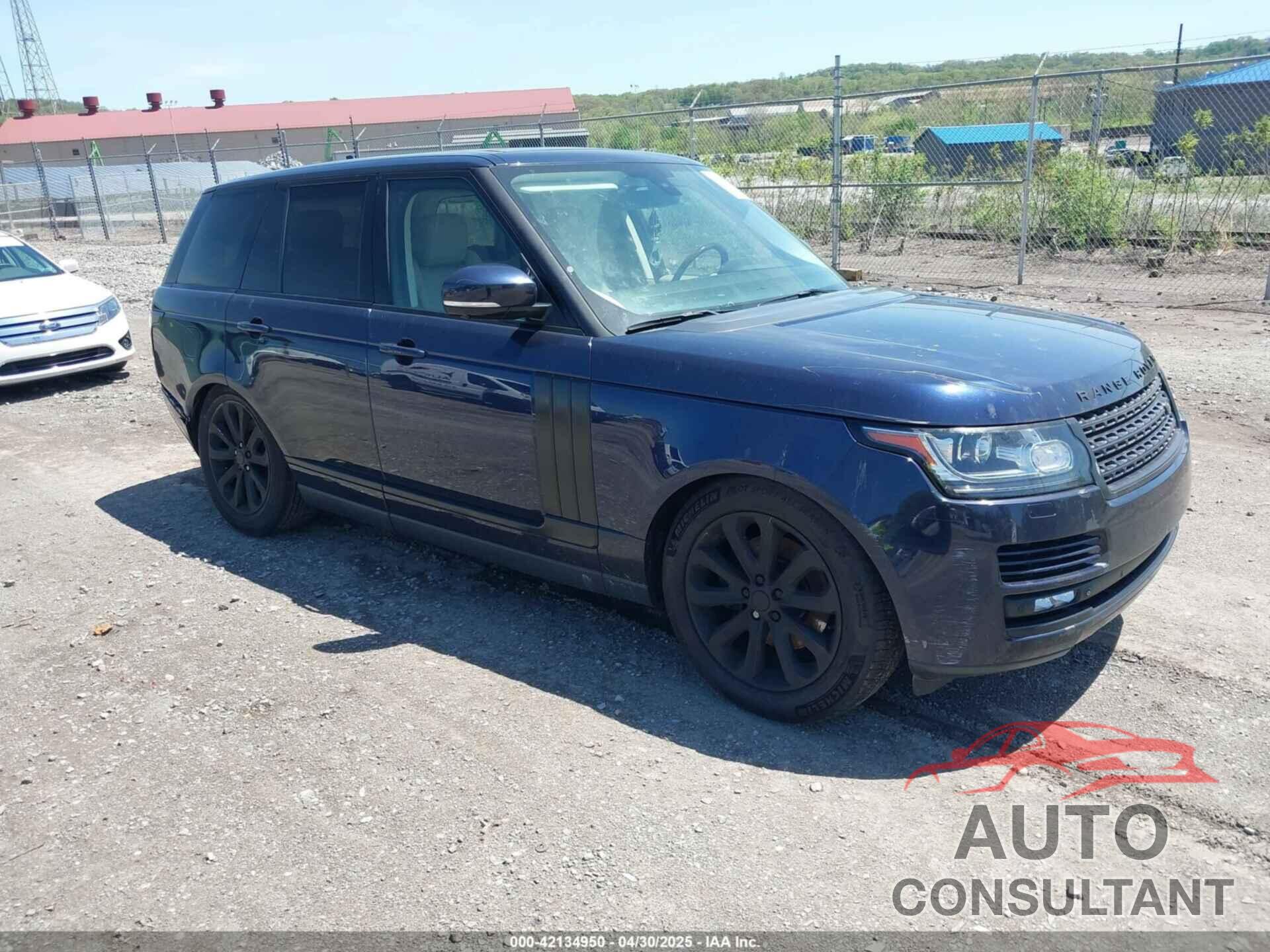 LAND ROVER RANGE ROVER 2015 - SALGS2VF3FA217507