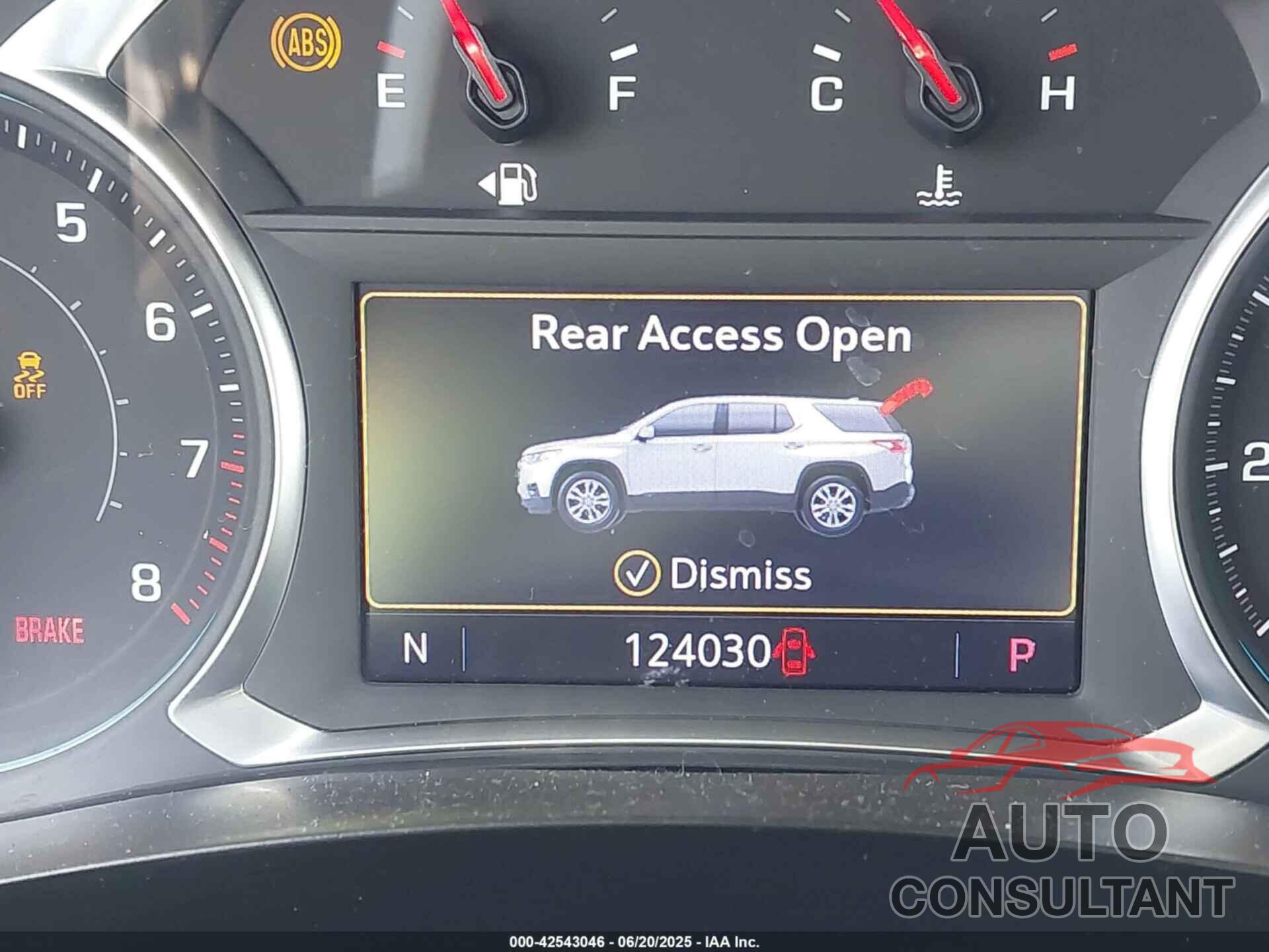 CHEVROLET TRAVERSE 2020 - 1GNERHKWXLJ146911
