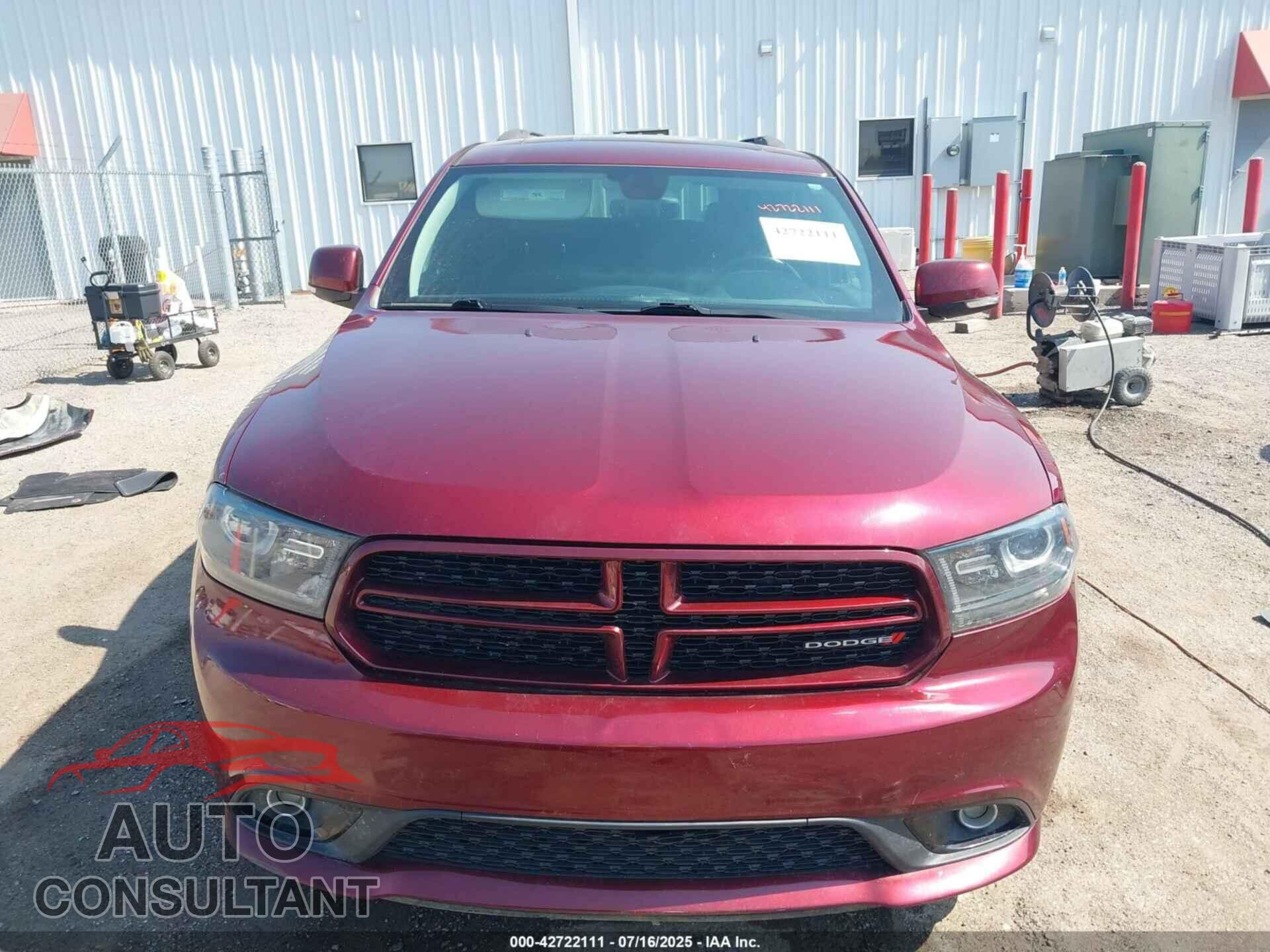 DODGE DURANGO 2017 - 1C4RDJDG2HC648121