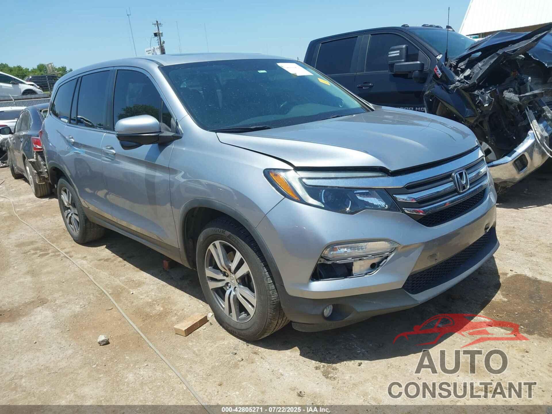 HONDA PILOT 2017 - 5FNYF5H5XHB028724