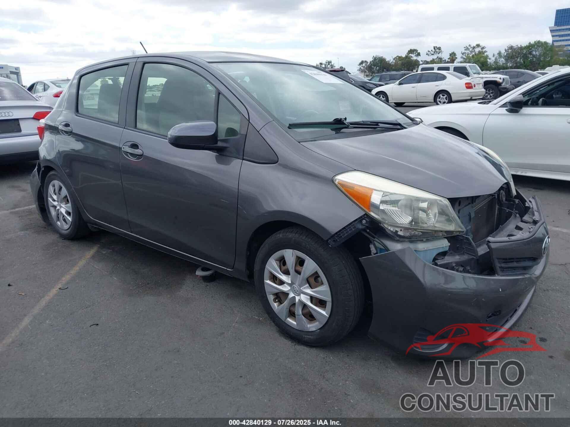 TOYOTA YARIS 2014 - JTDKTUD30ED579518