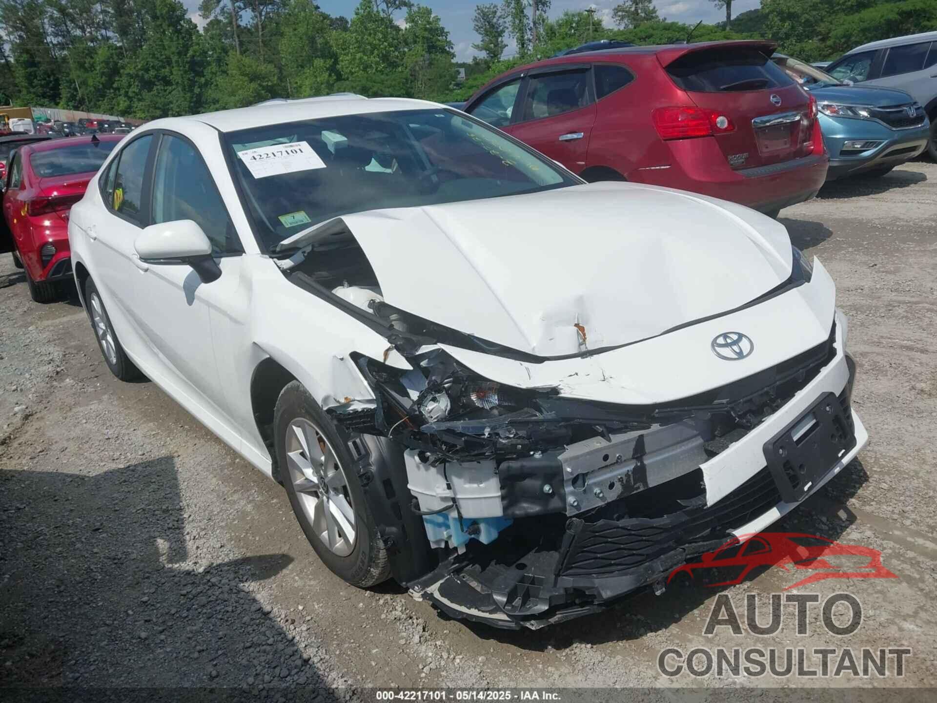 TOYOTA CAMRY 2025 - 4T1DAACK0SU020757