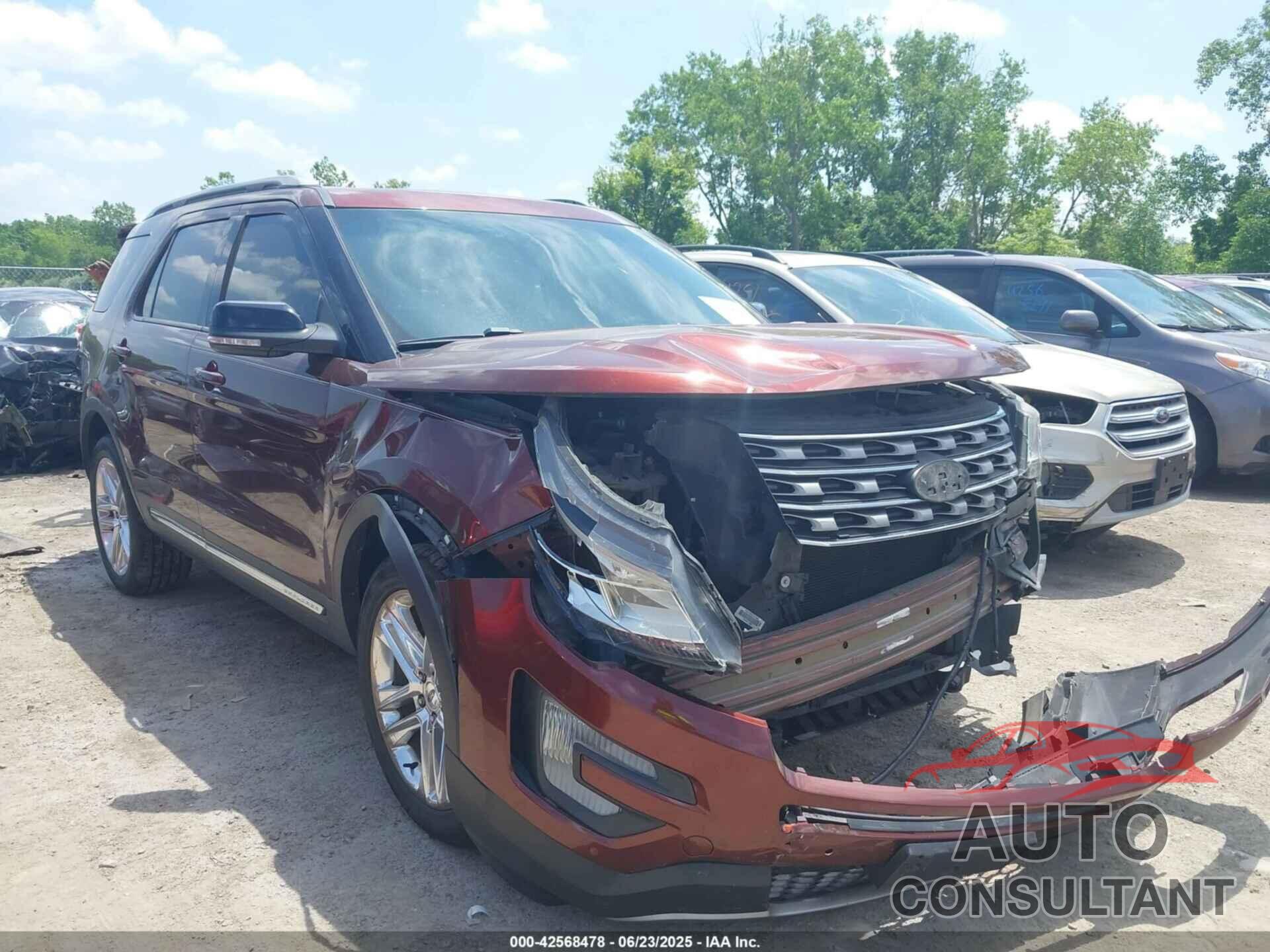 FORD EXPLORER 2016 - 1FM5K8D84GGD18067