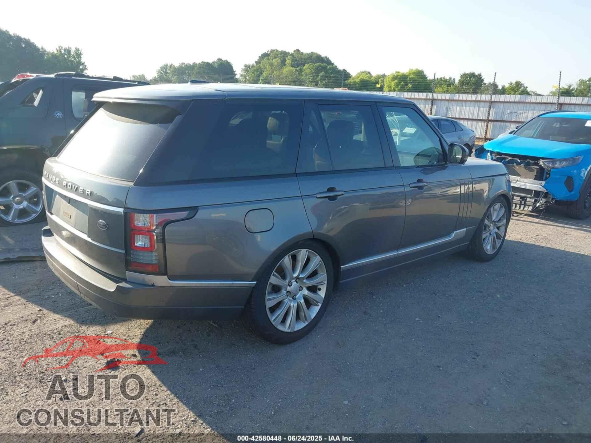 LAND ROVER RANGE ROVER 2014 - SALGS2EF7EA148495