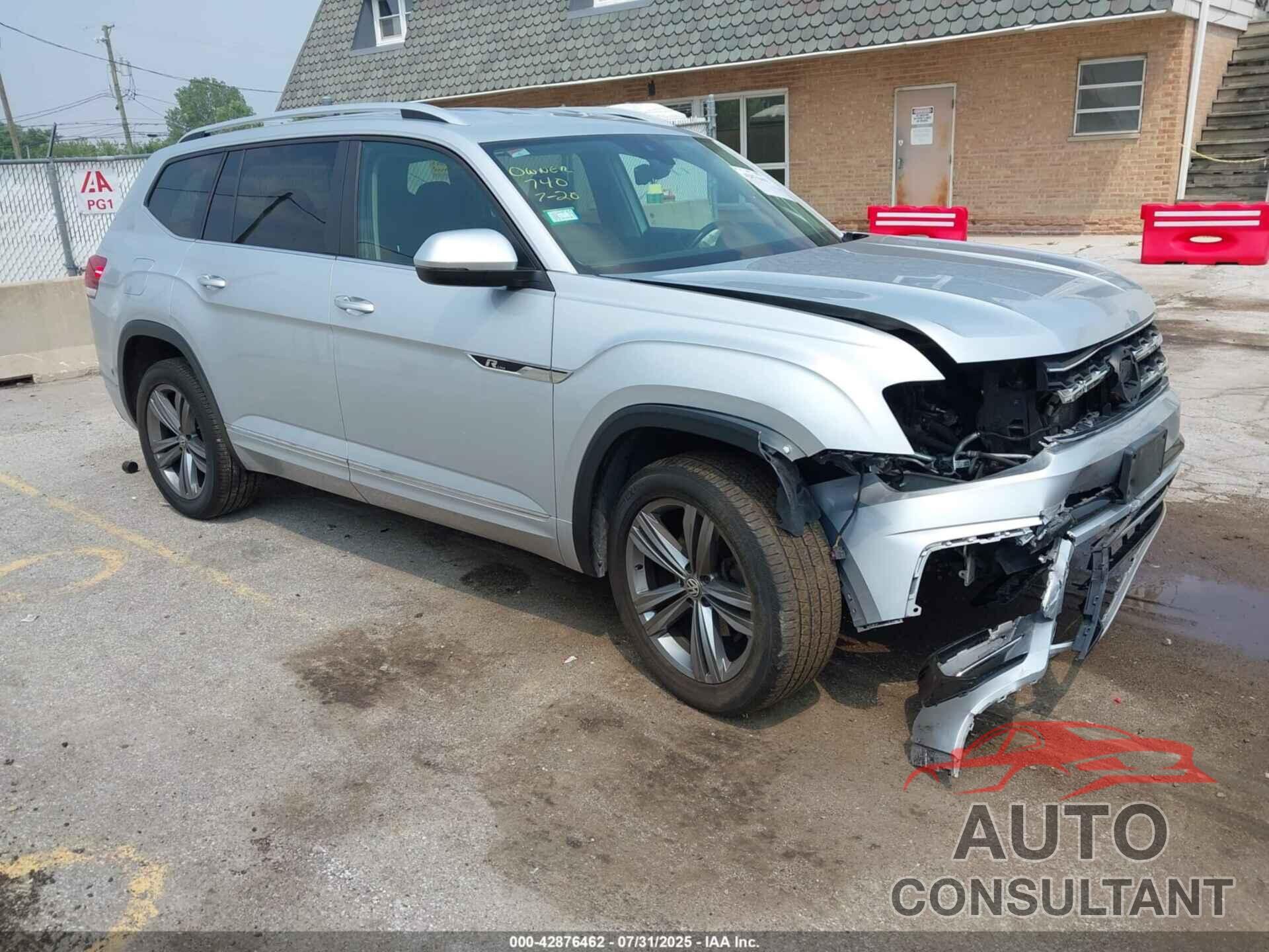 VOLKSWAGEN ATLAS 2019 - 1V2XR2CA9KC526826