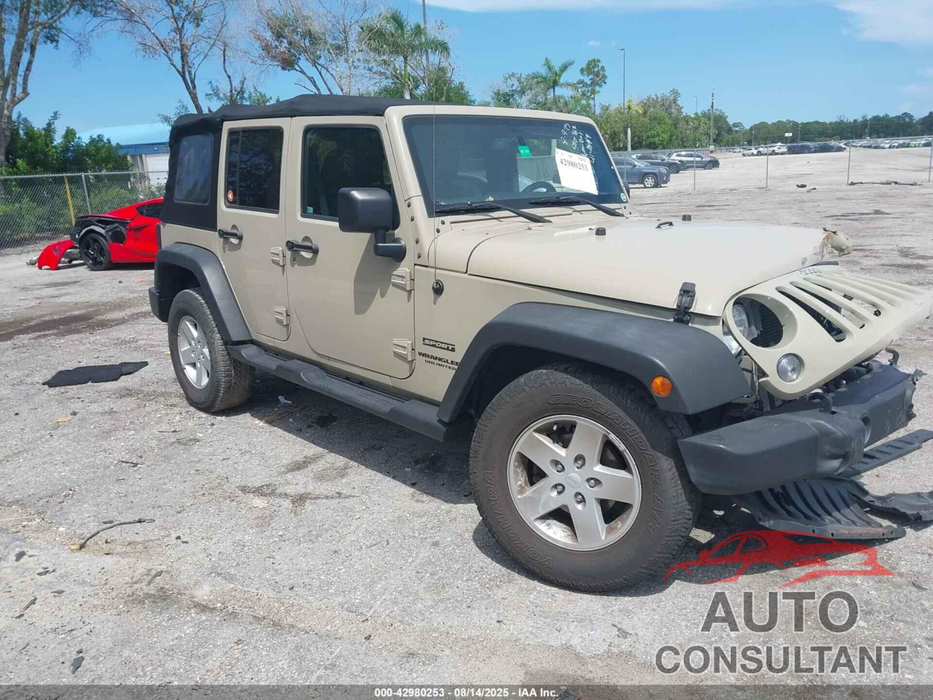JEEP WRANGLER UNLIMITED 2017 - 1C4BJWDG2HL690098