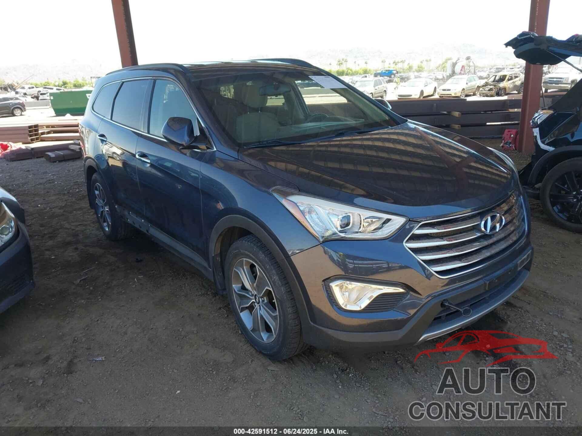 HYUNDAI SANTA FE 2016 - KM8SM4HF1GU159539
