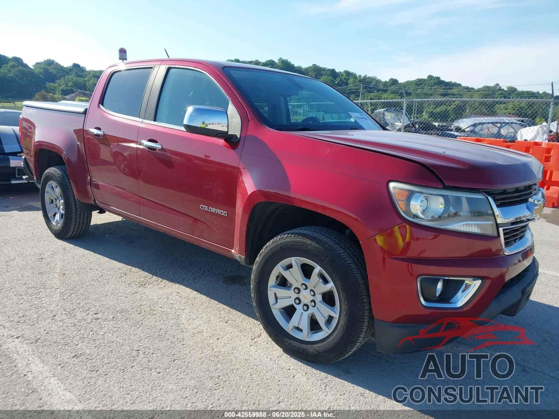 CHEVROLET COLORADO 2017 - 1GCGTCEN3H1258725