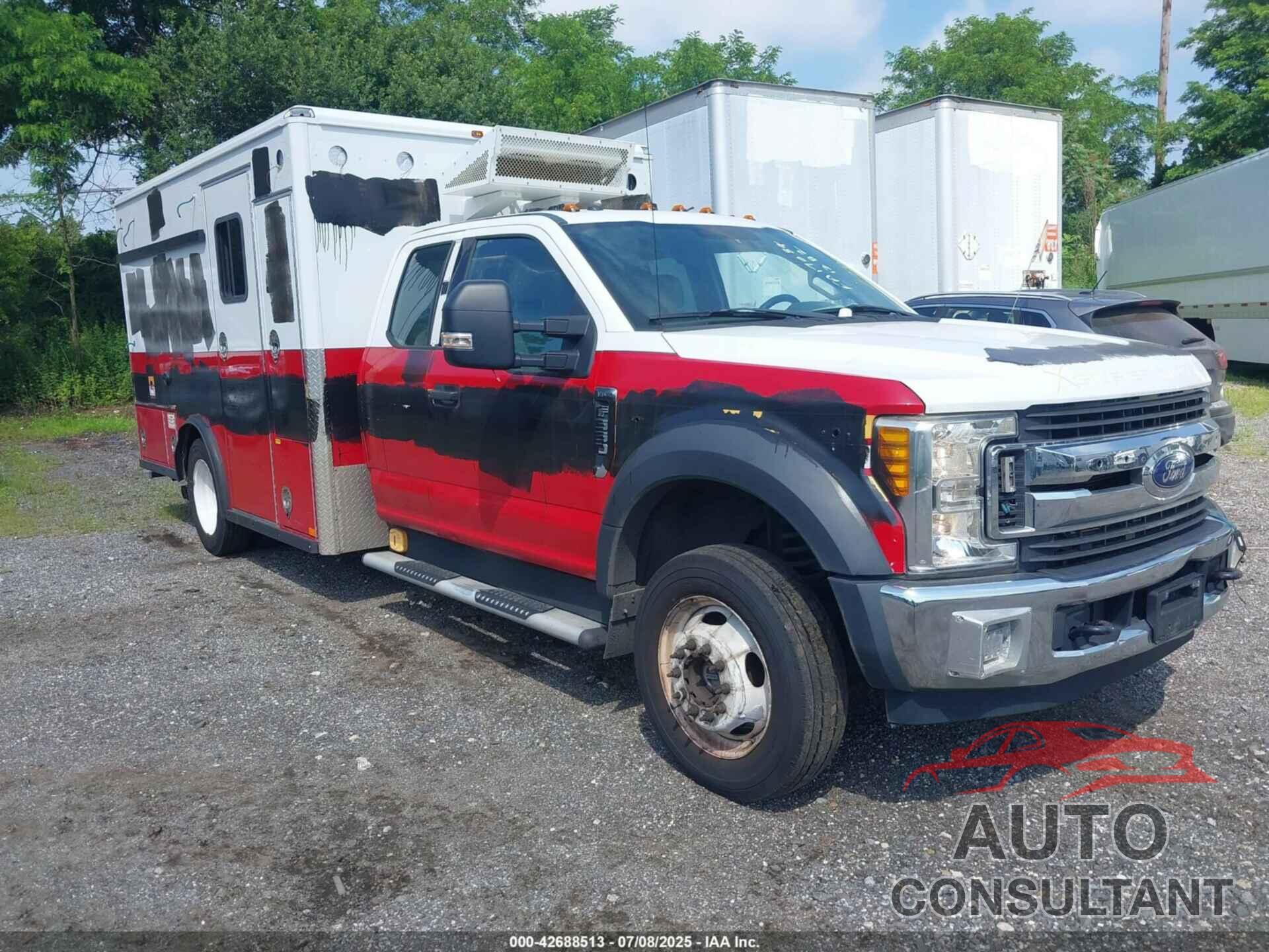 FORD F550 2017 - 1FD0X5HT3HEC91210