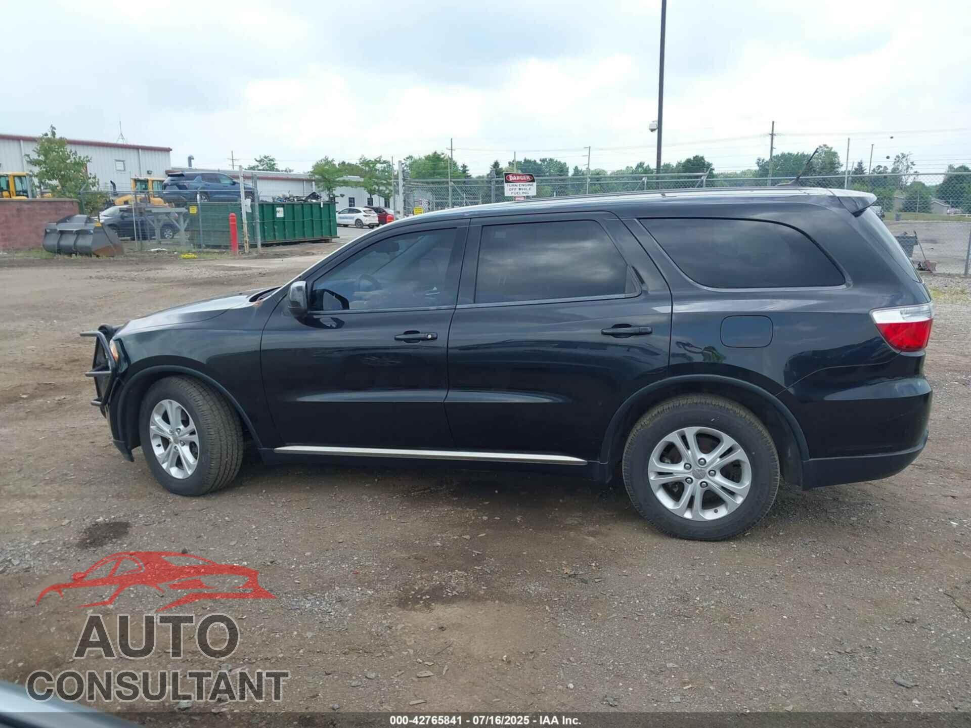 DODGE DURANGO 2013 - 1C4RDJAG0DC689782