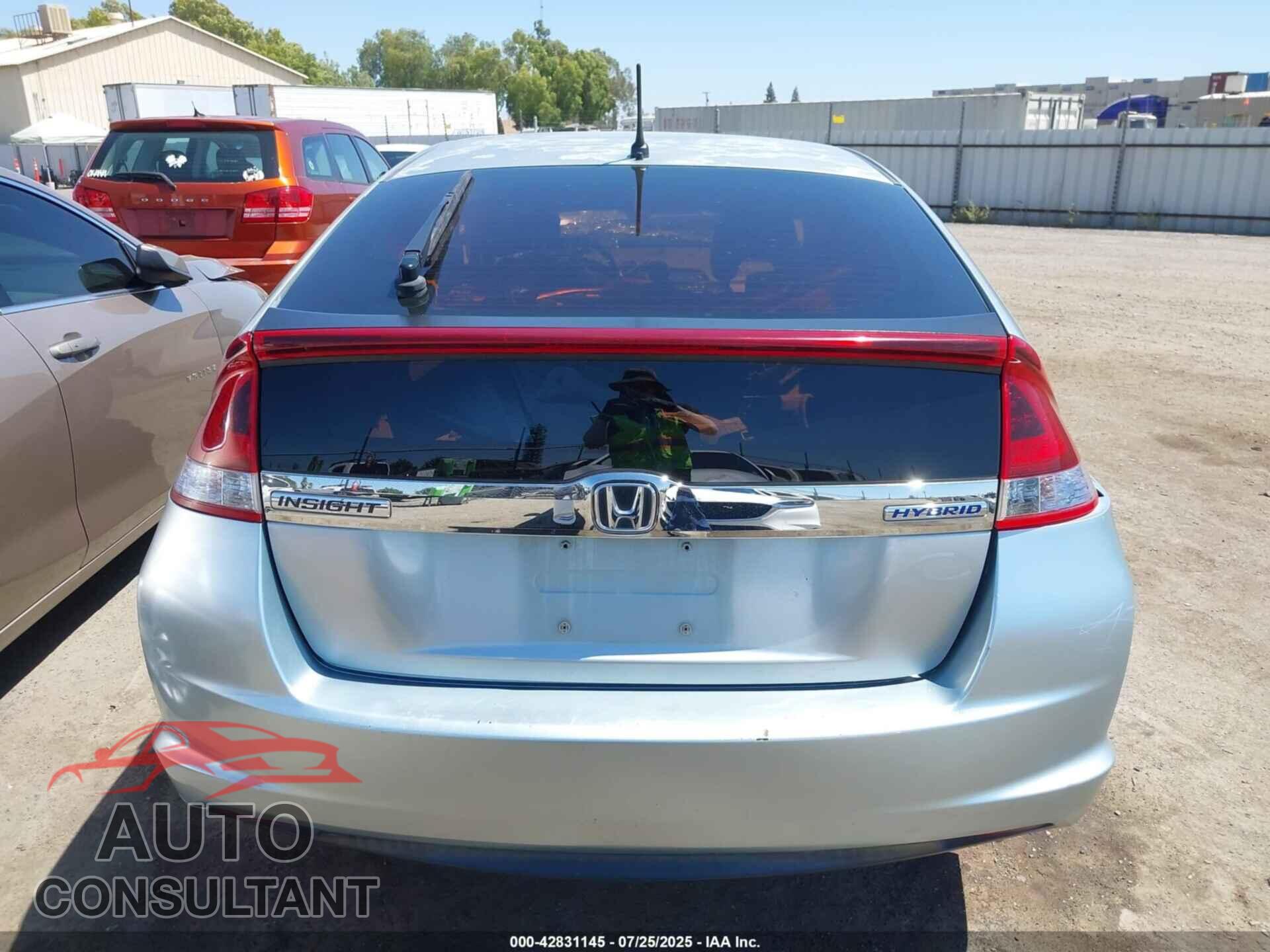 HONDA INSIGHT 2012 - JHMZE2H55CS004671