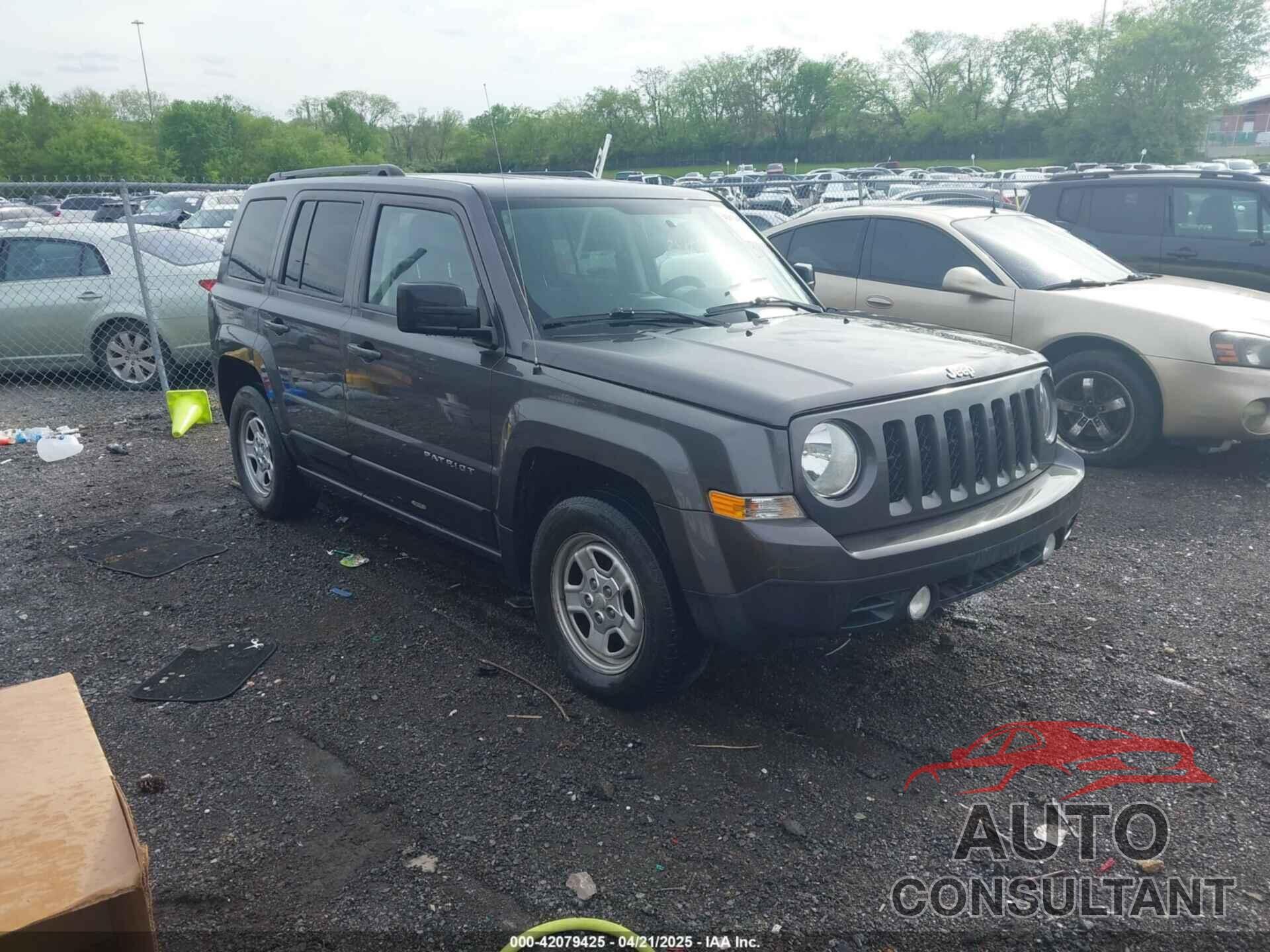 JEEP PATRIOT 2016 - 1C4NJPBB7GD678001
