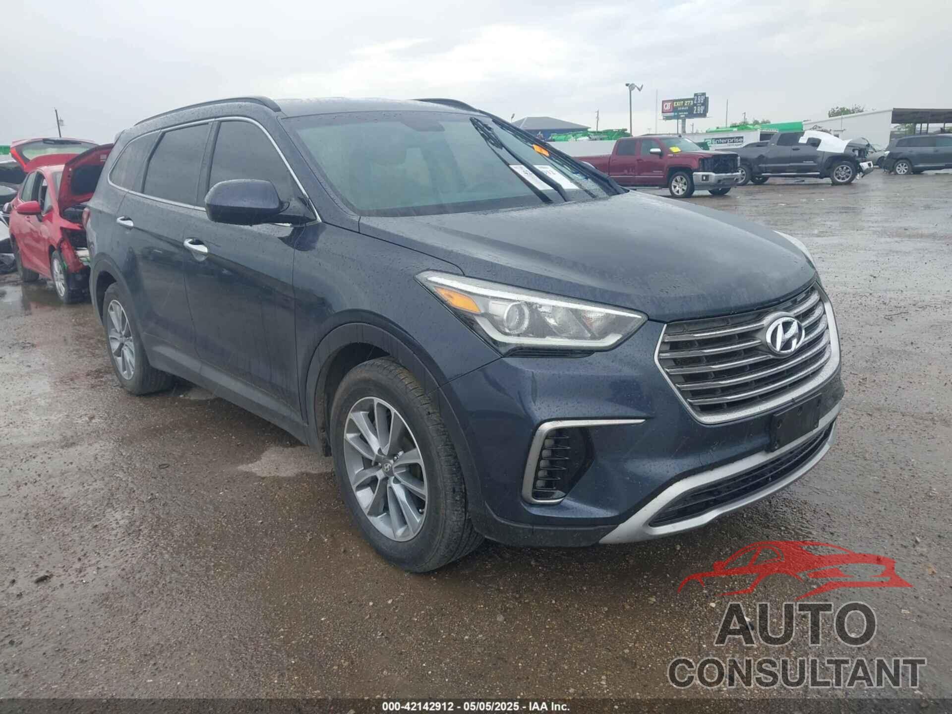 HYUNDAI SANTA FE 2017 - KM8SM4HFXHU255378