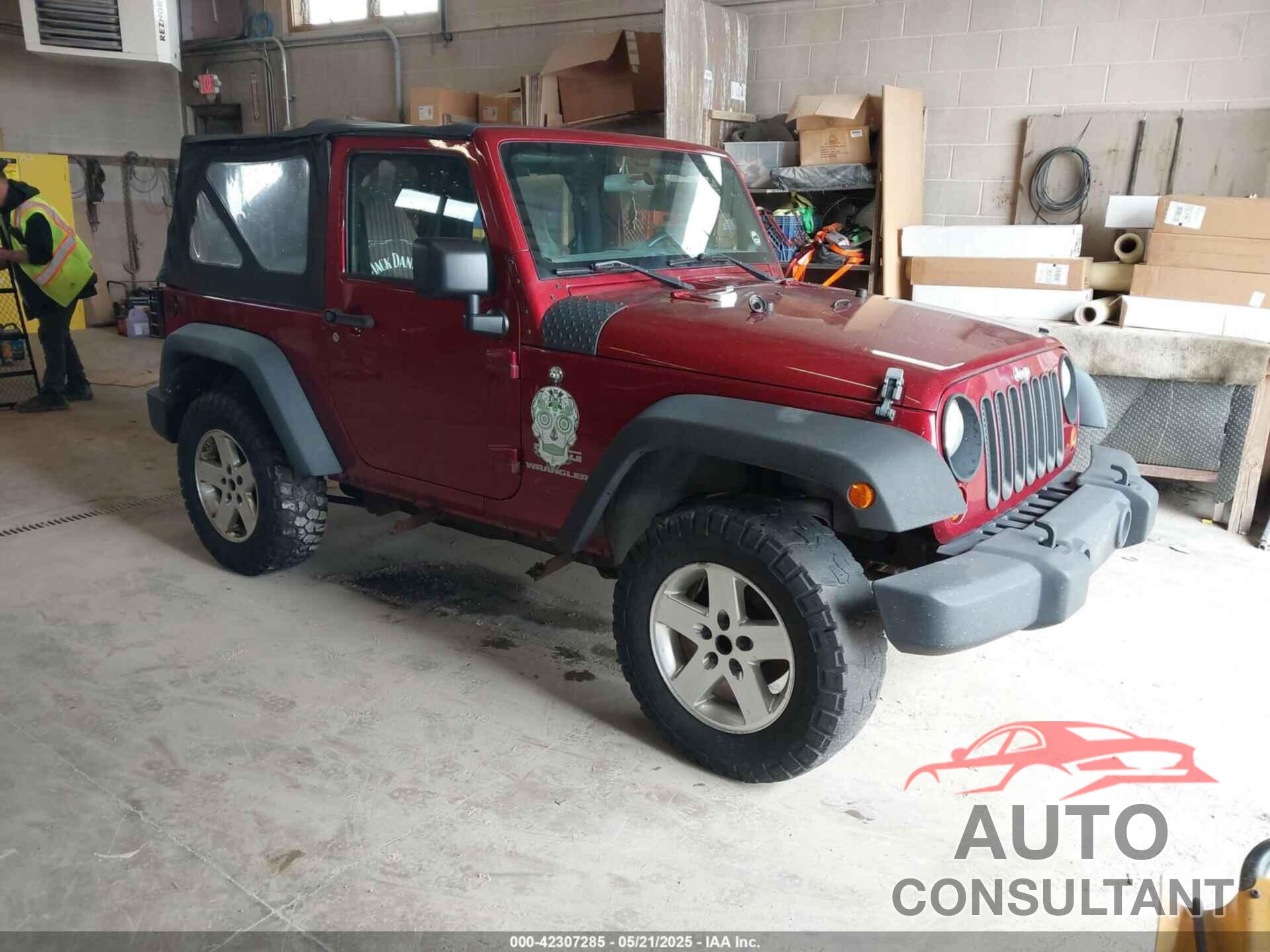JEEP WRANGLER 2011 - 1J4AA2D15BL609757
