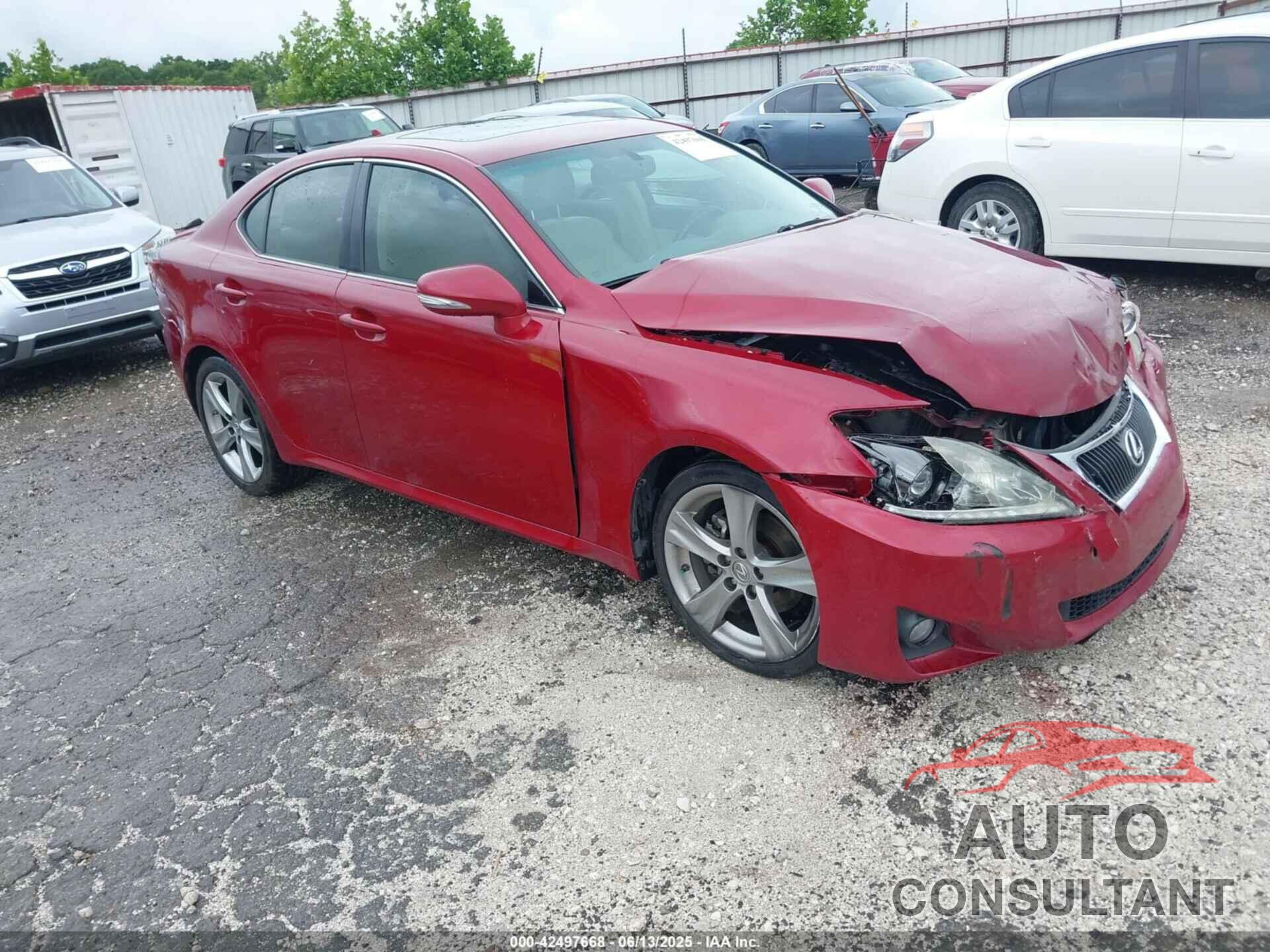 LEXUS IS 250 2012 - JTHBF5C27C5173148