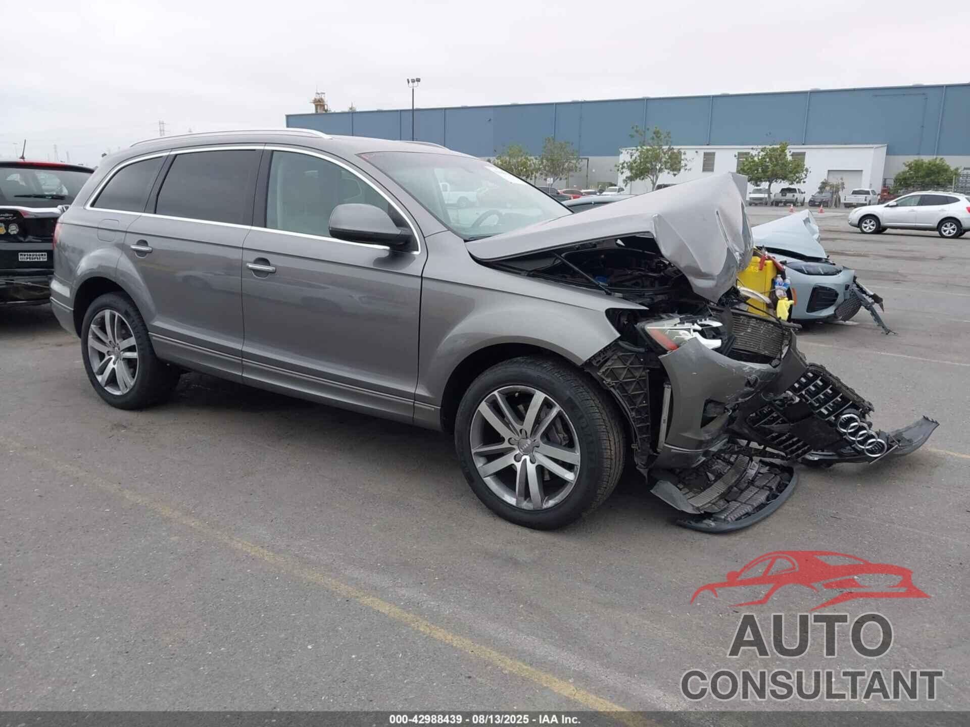 AUDI Q7 2013 - WA1LGAFE6DD012373