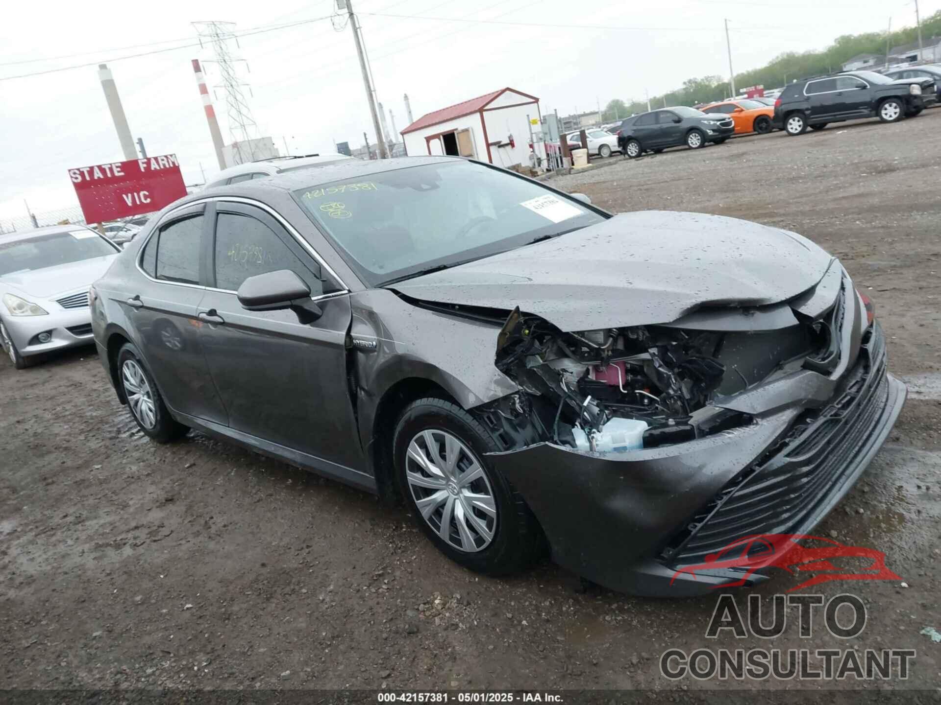 TOYOTA CAMRY HYBRID 2019 - 4T1B31HKXKU512514