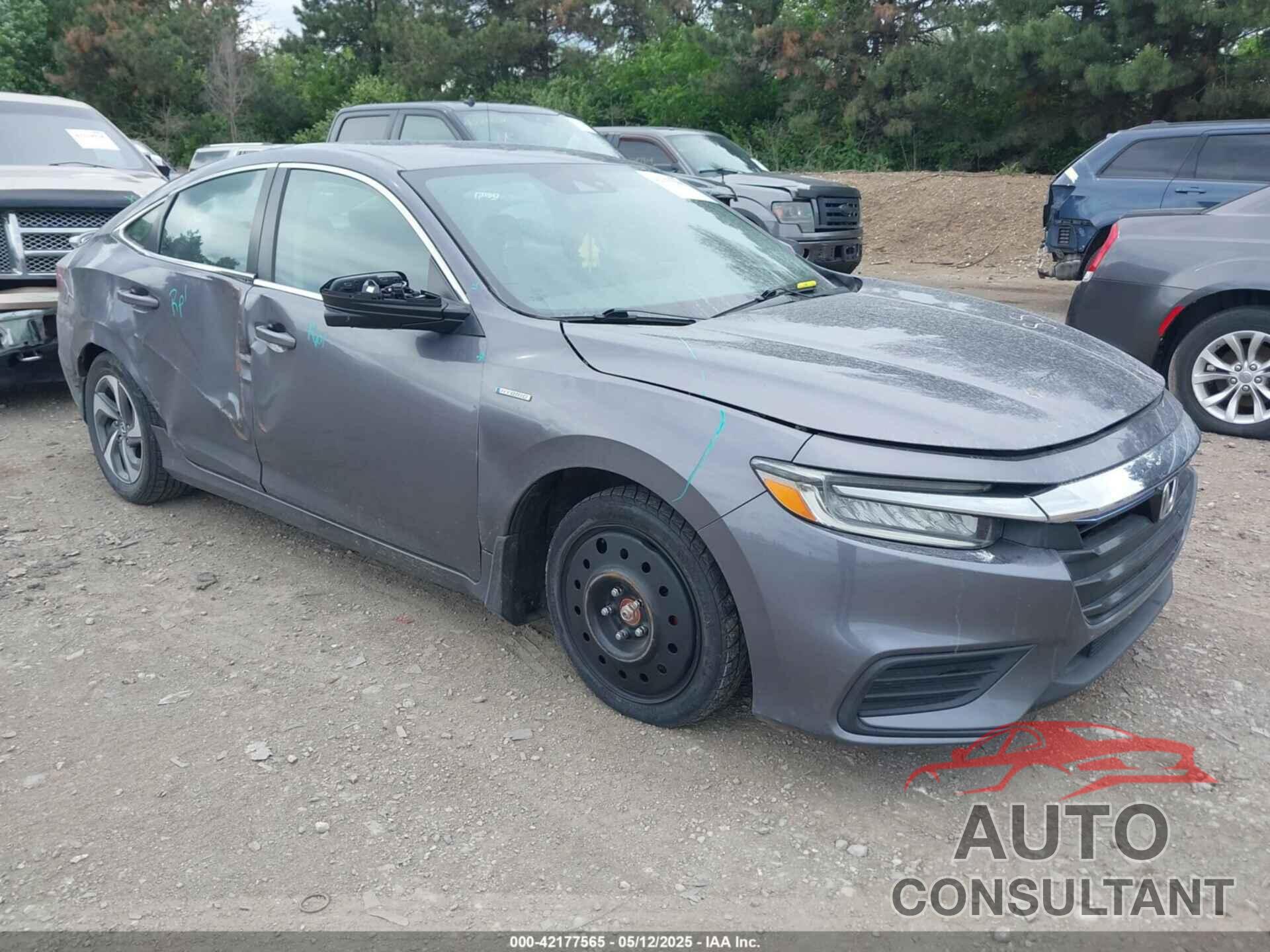 HONDA INSIGHT 2019 - 19XZE4F57KE018296