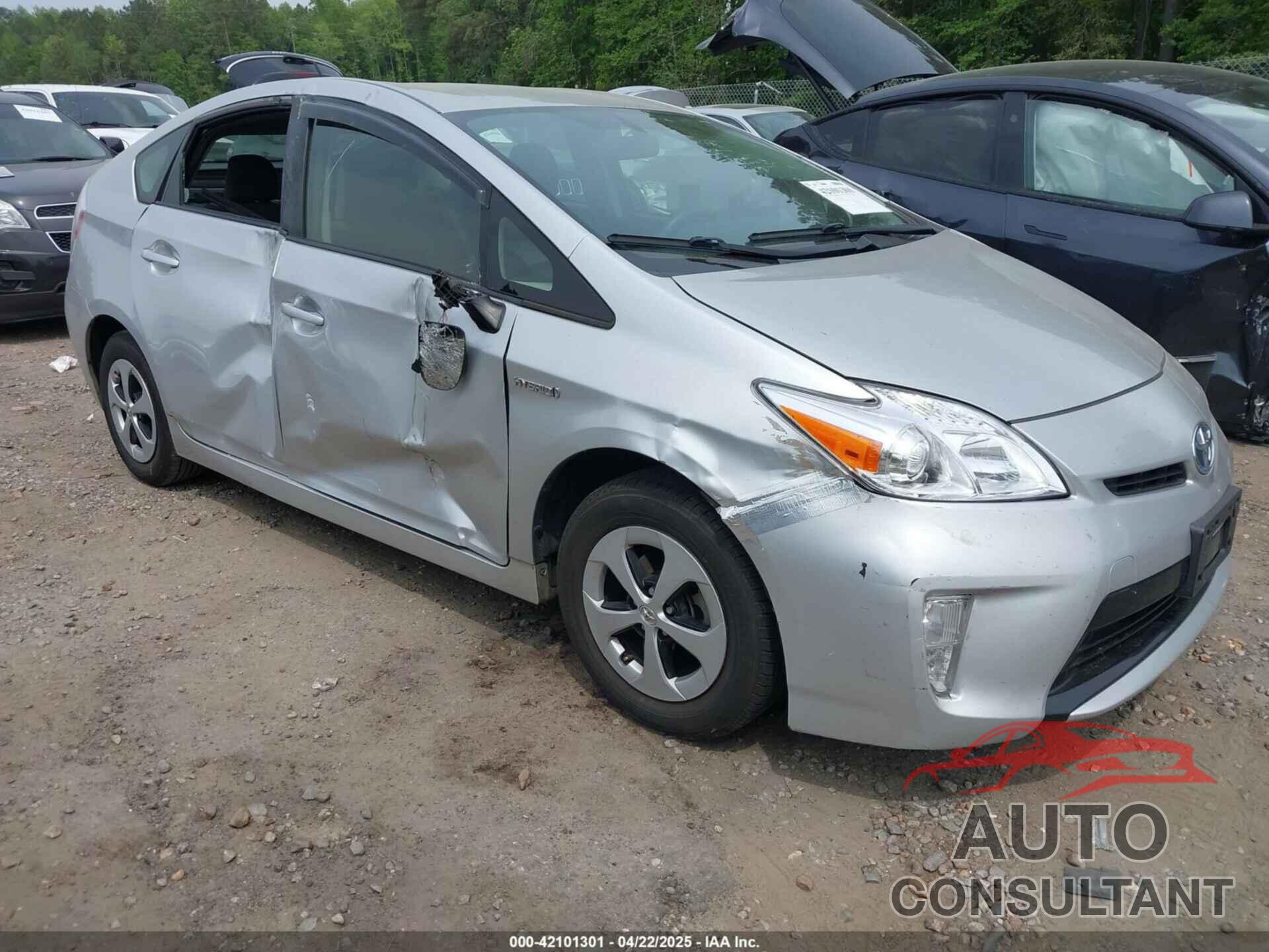 TOYOTA PRIUS 2014 - JTDKN3DU6E0368764
