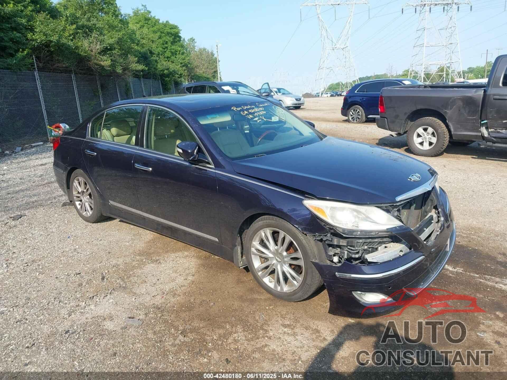 HYUNDAI GENESIS 2012 - KMHGC4DF4CU159236