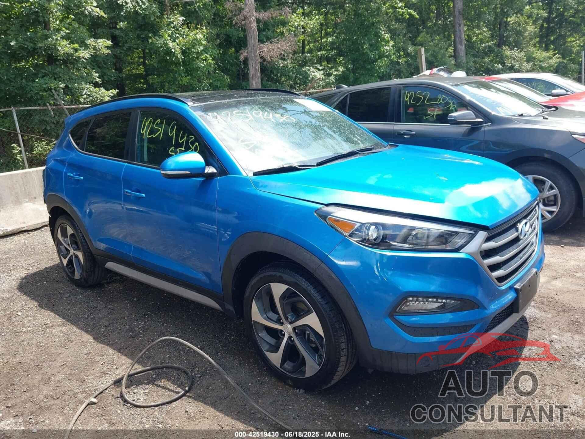 HYUNDAI TUCSON 2018 - KM8J3CA22JU641444