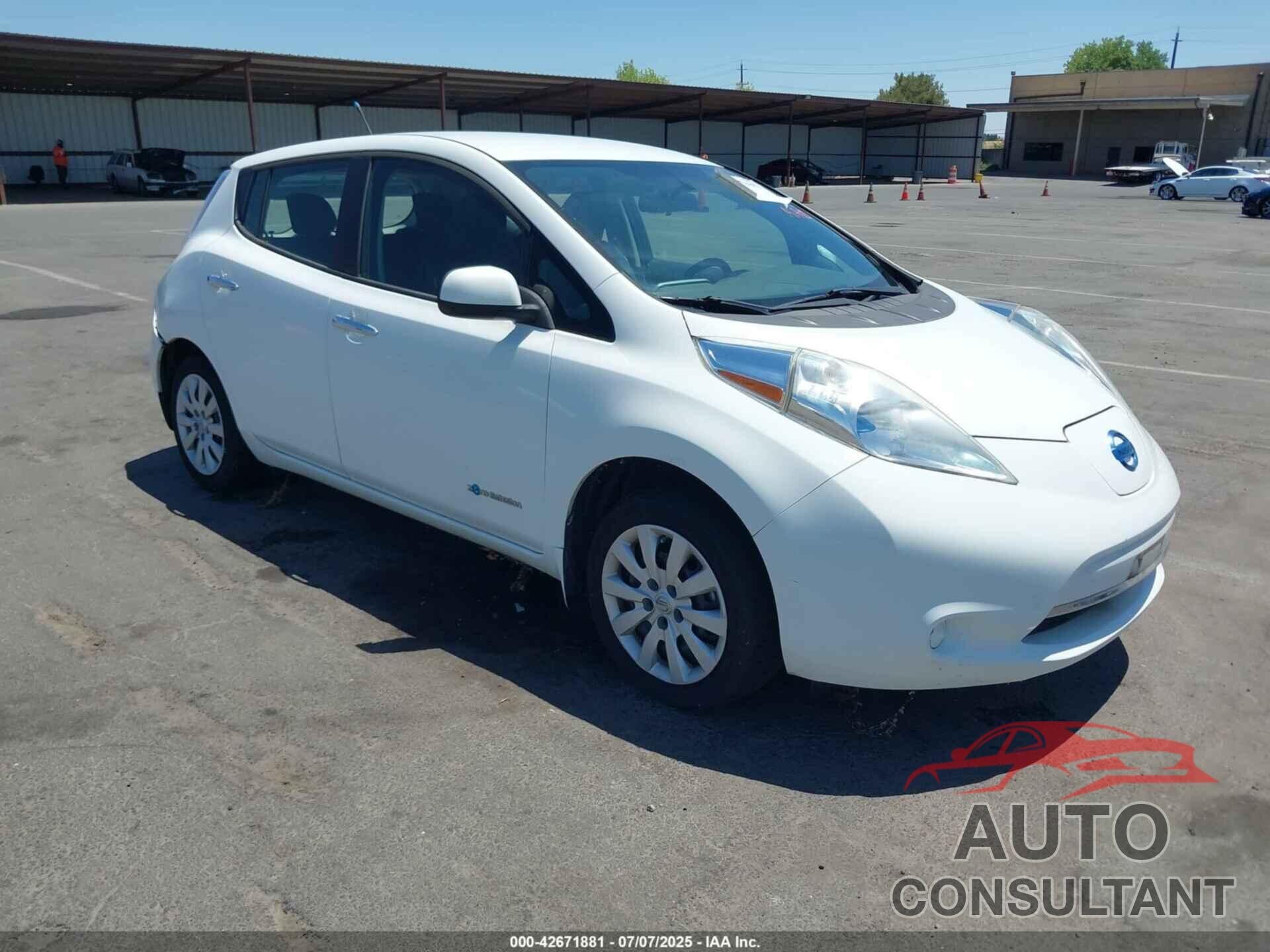 NISSAN LEAF 2013 - 1N4AZ0CP1DC416264