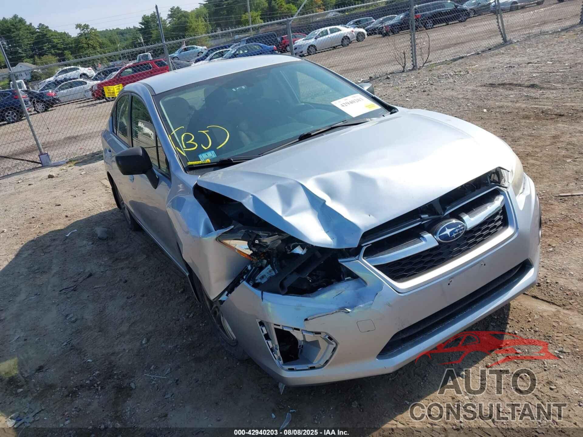 SUBARU IMPREZA 2013 - JF1GJAA65DH025915