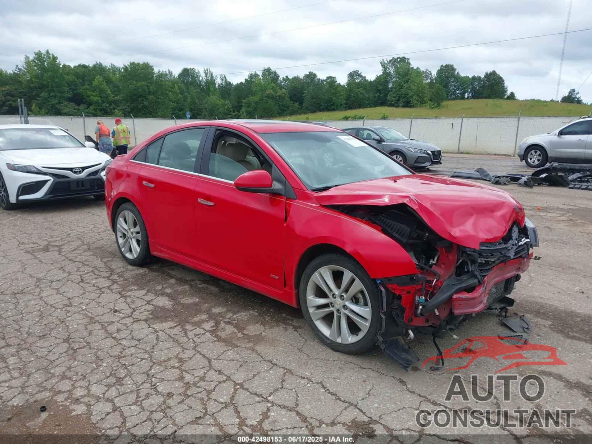 CHEVROLET CRUZE 2015 - 1G1PG5SBXF7132181