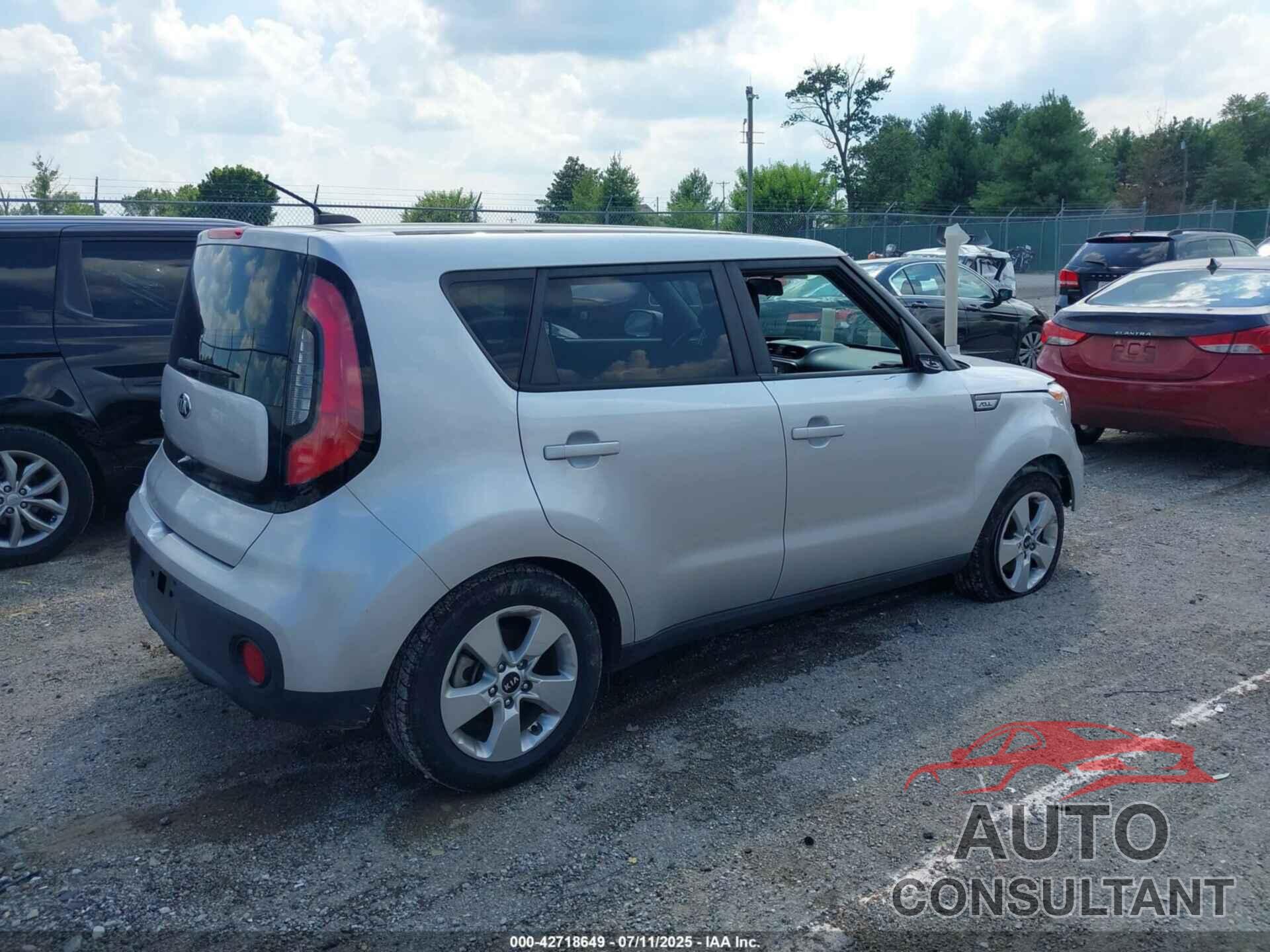 KIA SOUL 2019 - KNDJN2A22K7000612