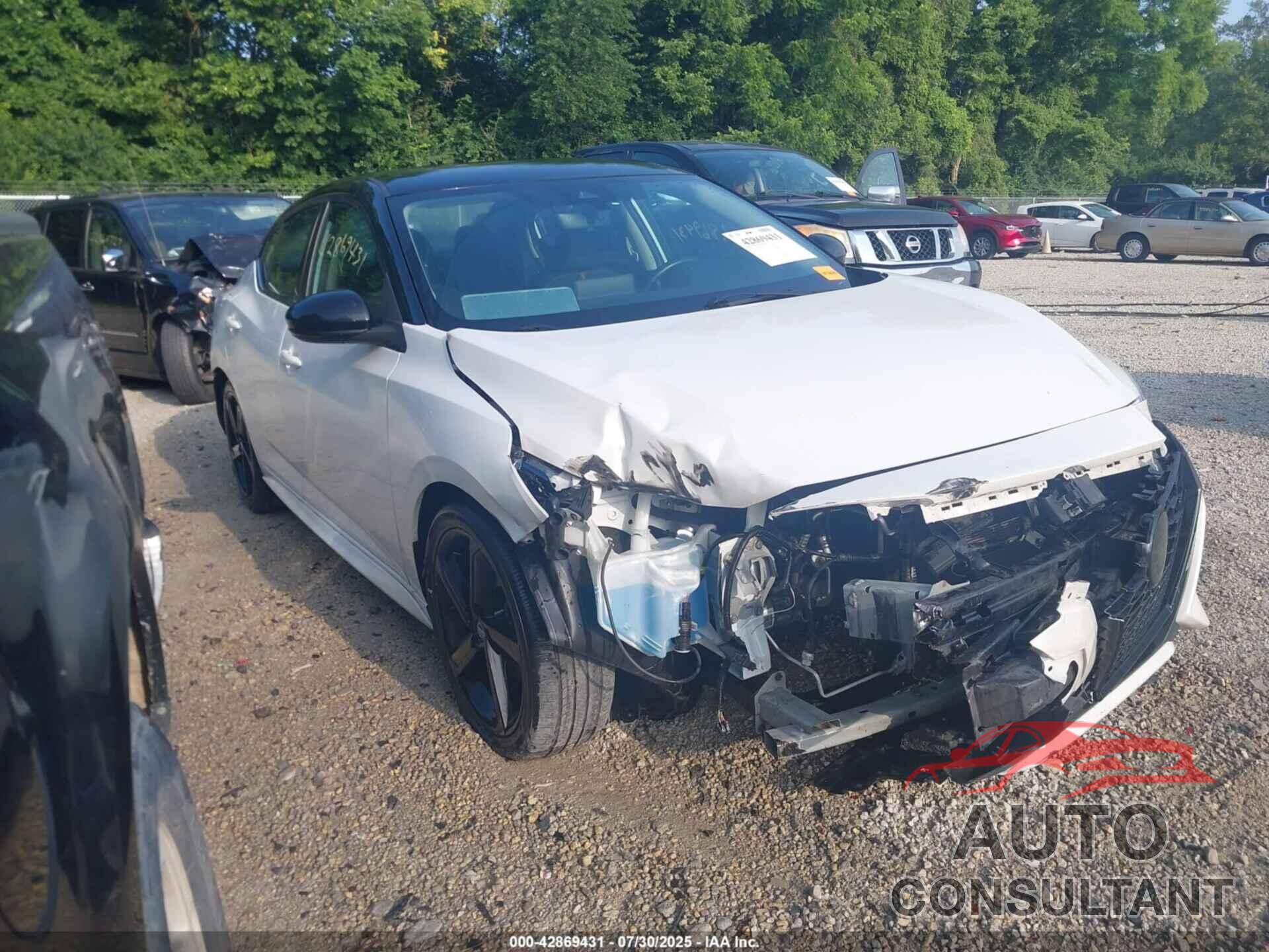 NISSAN SENTRA 2022 - 3N1AB8DV6NY303643