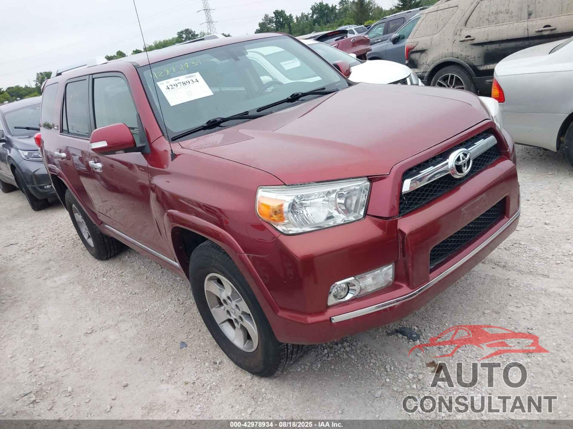 TOYOTA 4RUNNER 2011 - JTEBU5JR1B5070261