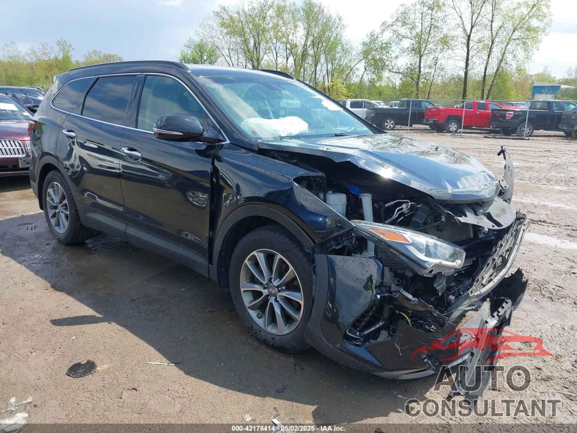 HYUNDAI SANTA FE 2017 - KM8SNDHF8HU254372