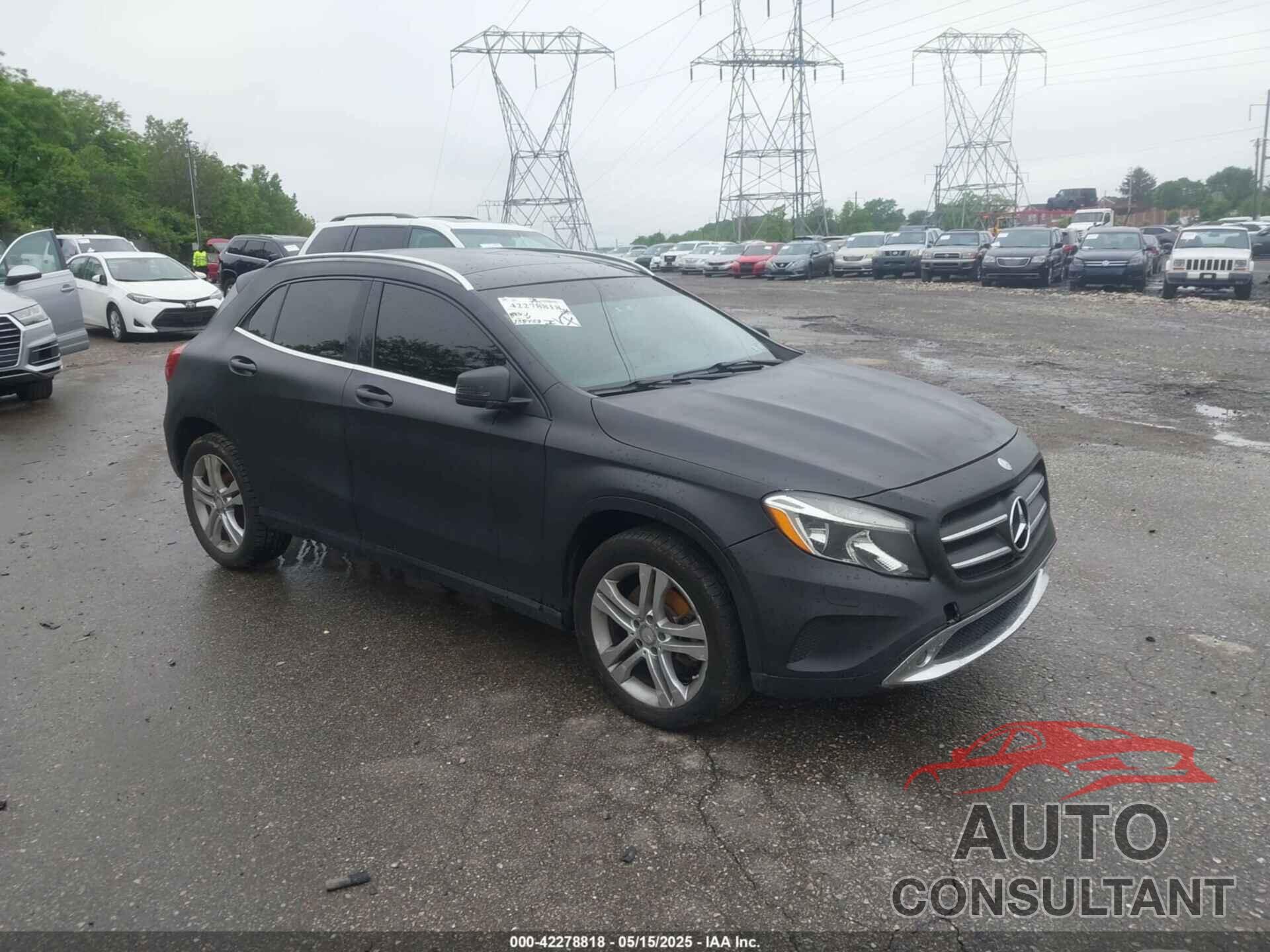 MERCEDES-BENZ GLA 250 2015 - WDCTG4GB0FJ101026